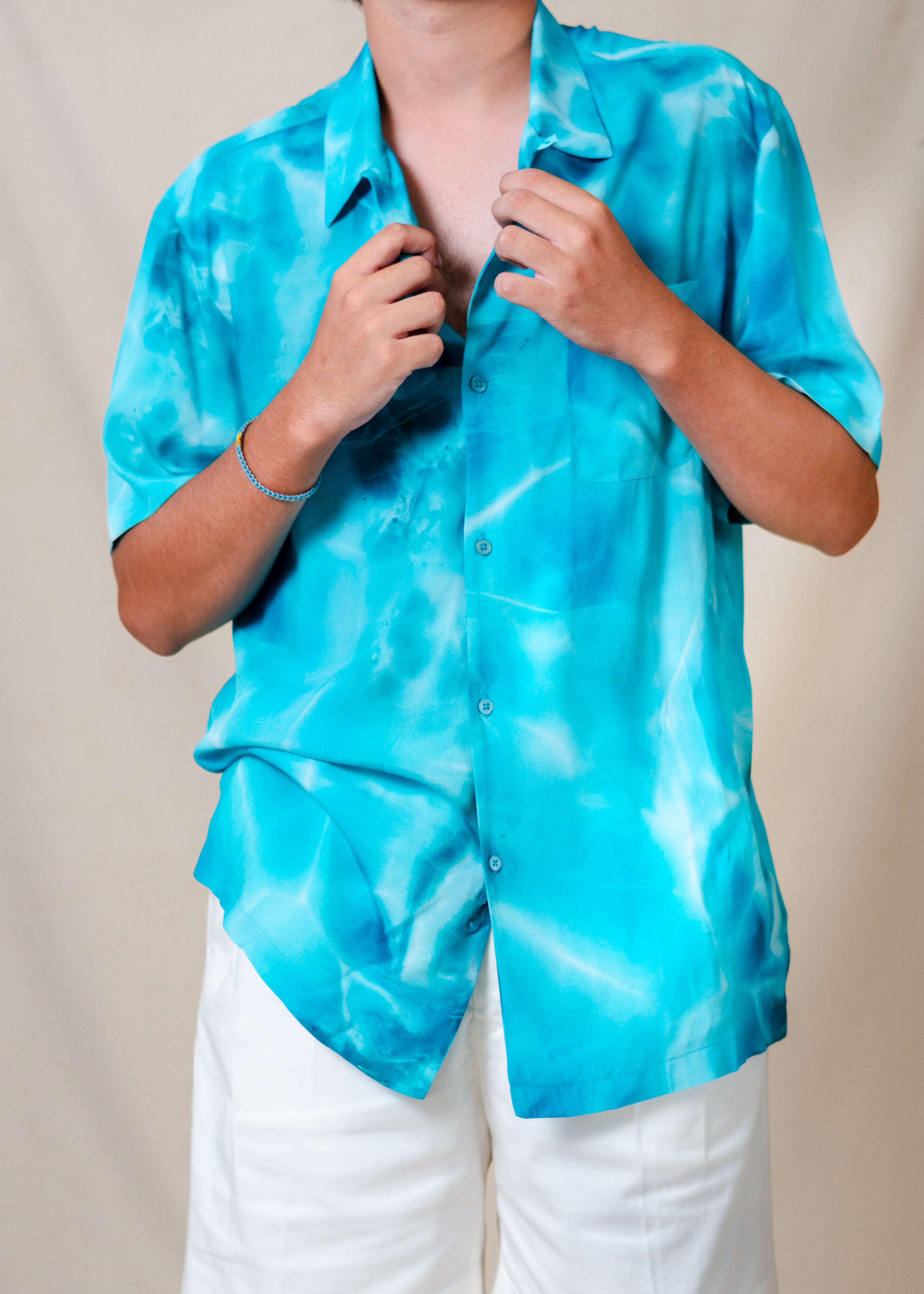 Larimar Vintage Collar Shirt