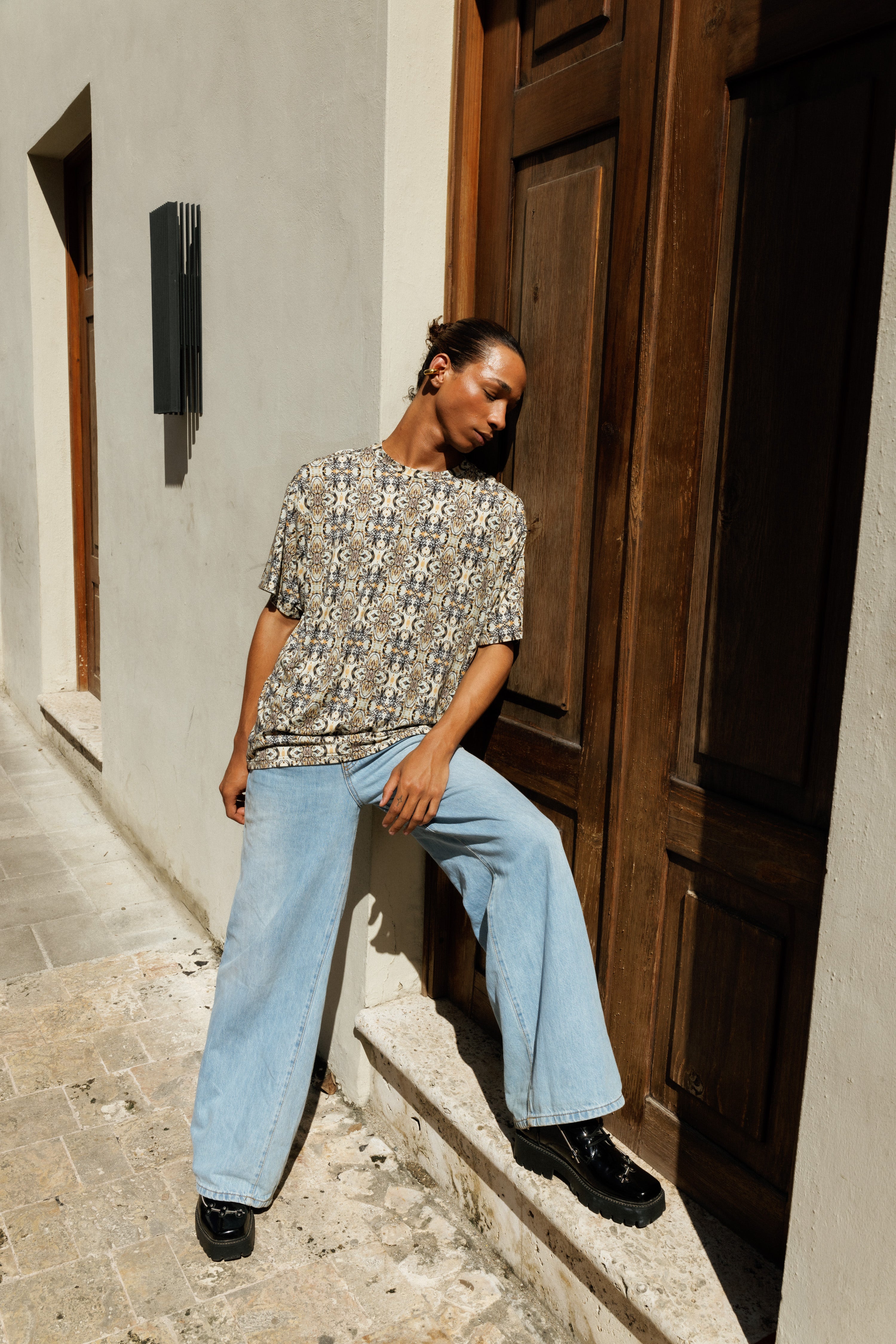 T-shirt Colonial in El Conde Print