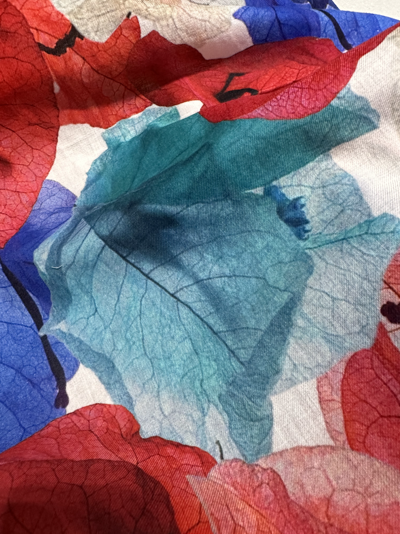 Trinitarias Cotton Voile Maxi Dress