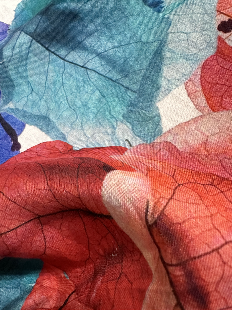 Trinitarias Cotton Voile Maxi Dress