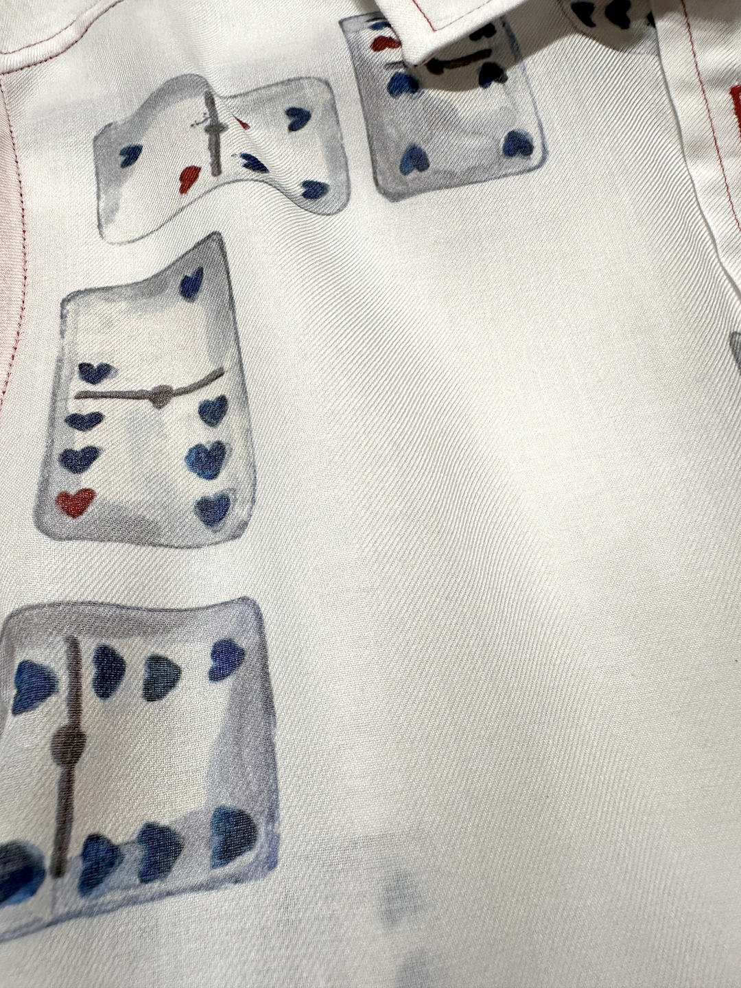 Domino Game Voile Blouse