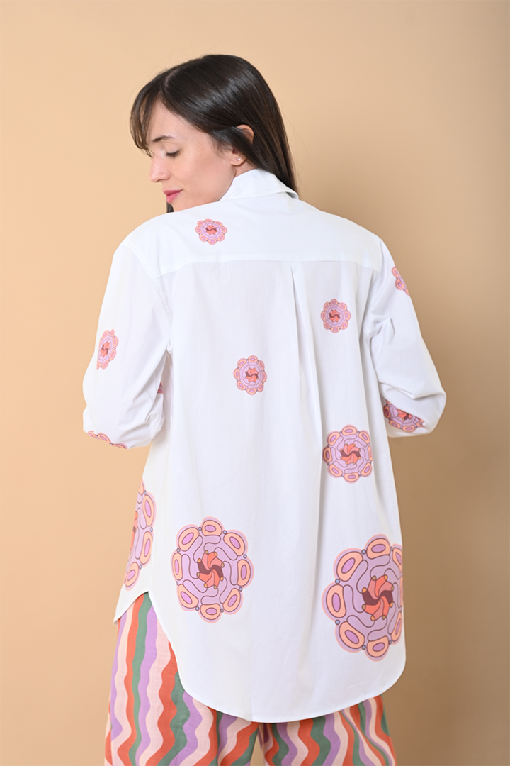 Medallion Oversize Shirt
