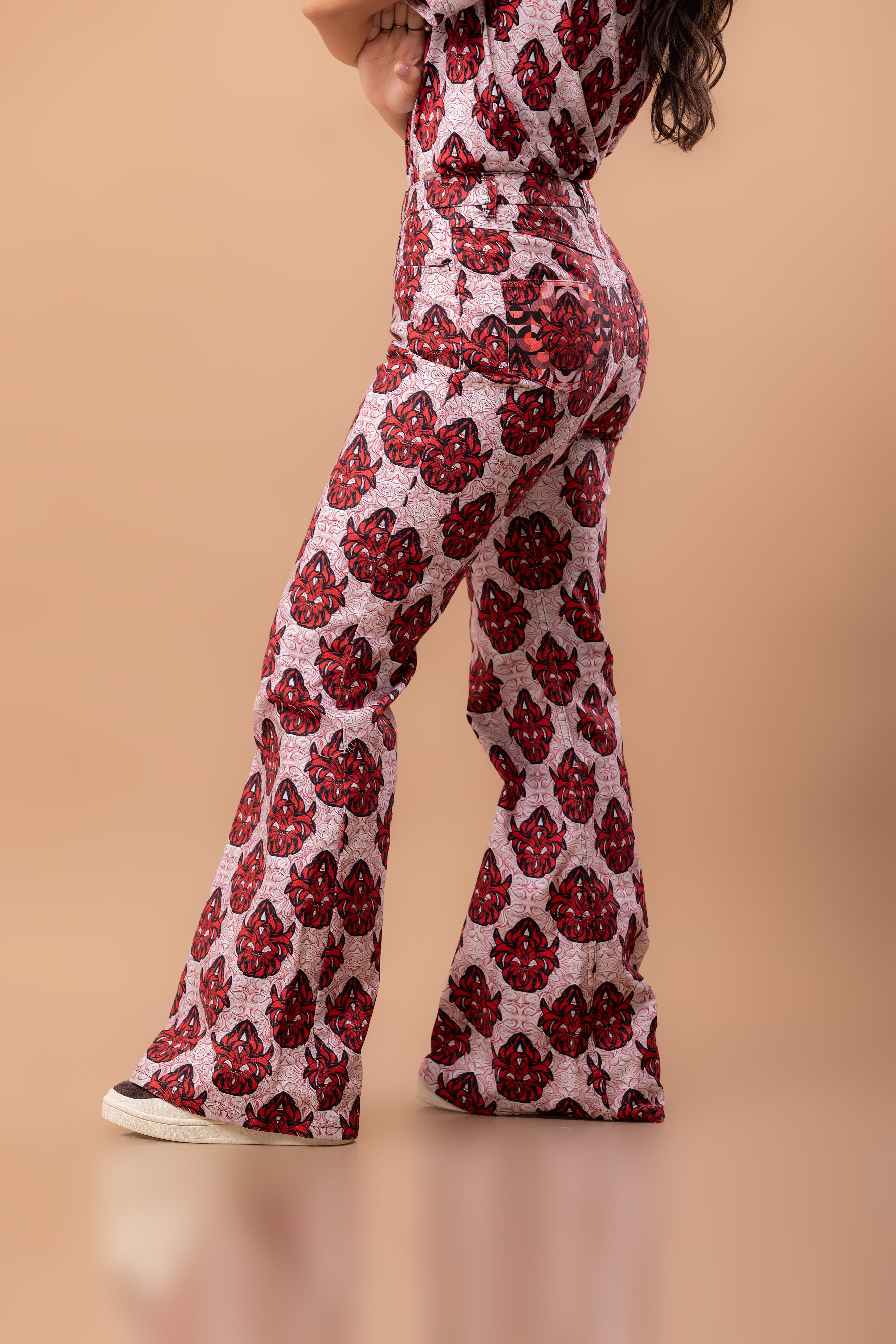 Jeans Maria D79 Plátano ROJO