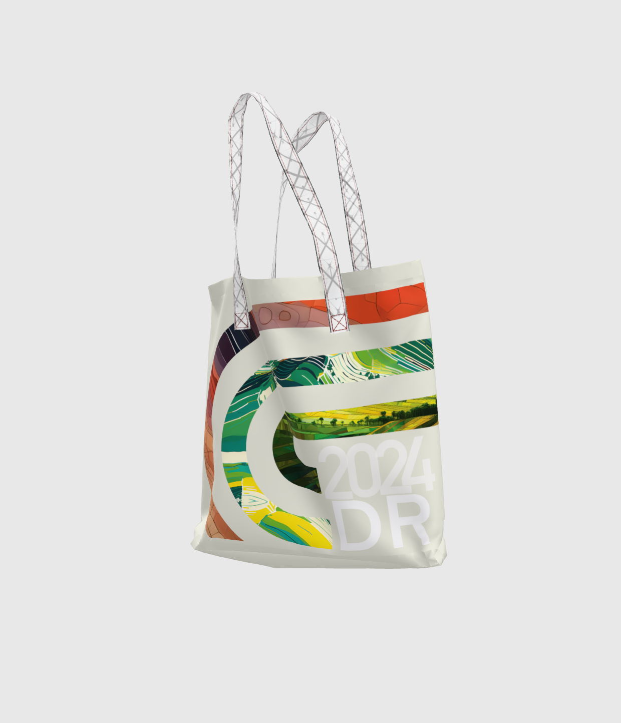 Running Track Rings Tote Bag