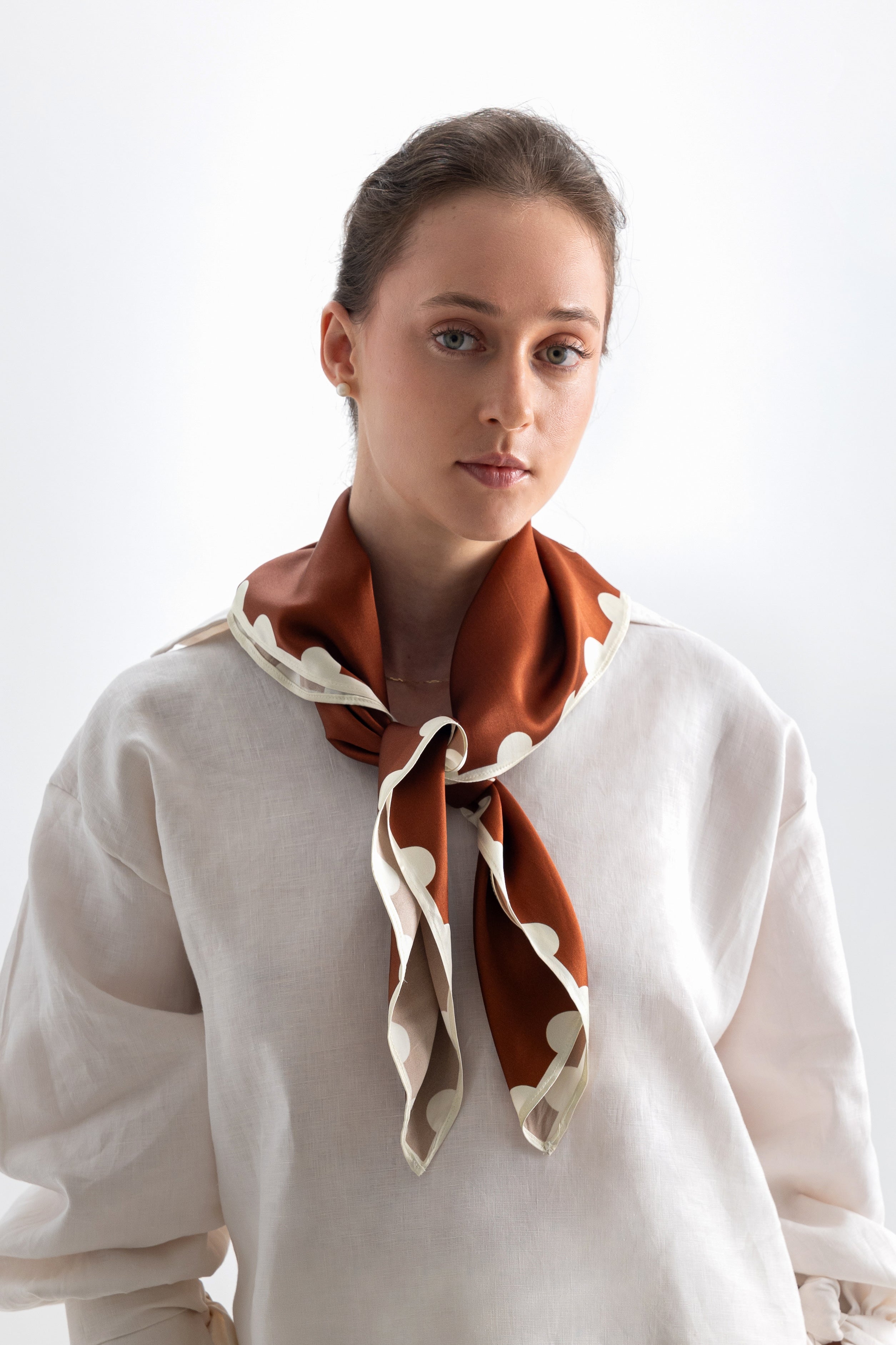 Palma Brown Scarf