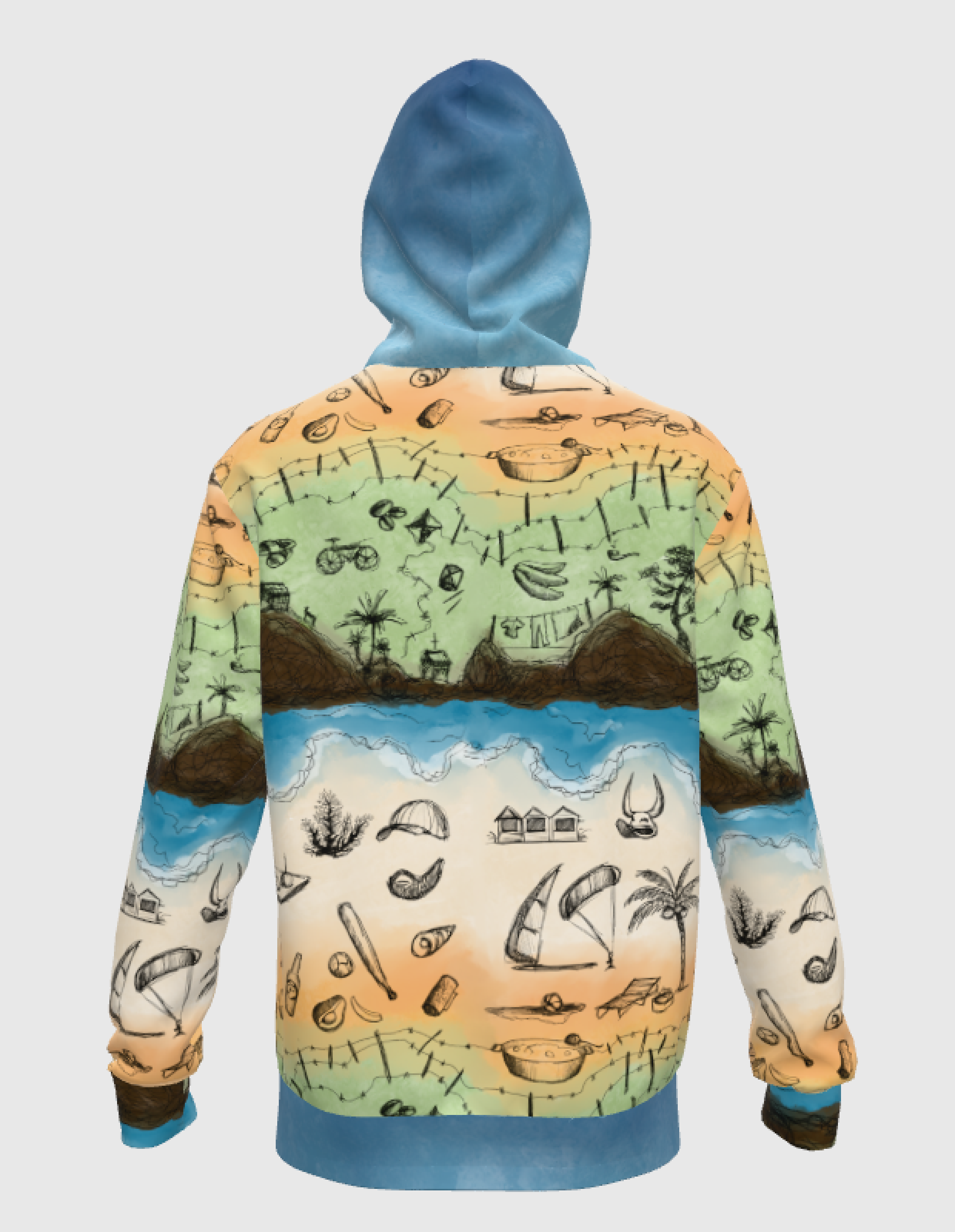 Traveling Dominican Hoodie
