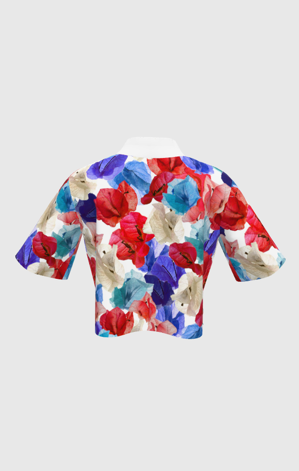 Trinitarias Crop Rugby Polo Shirt