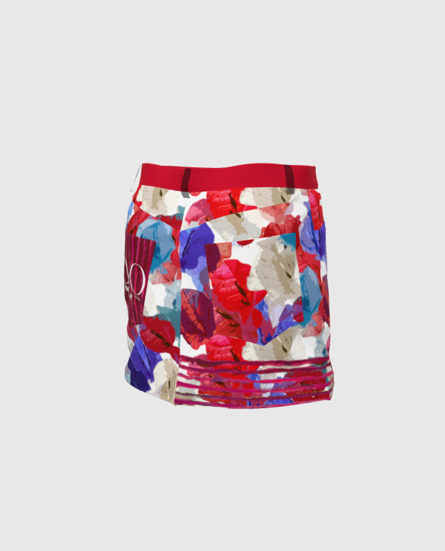 Trinitarias Denim Mini Skirt