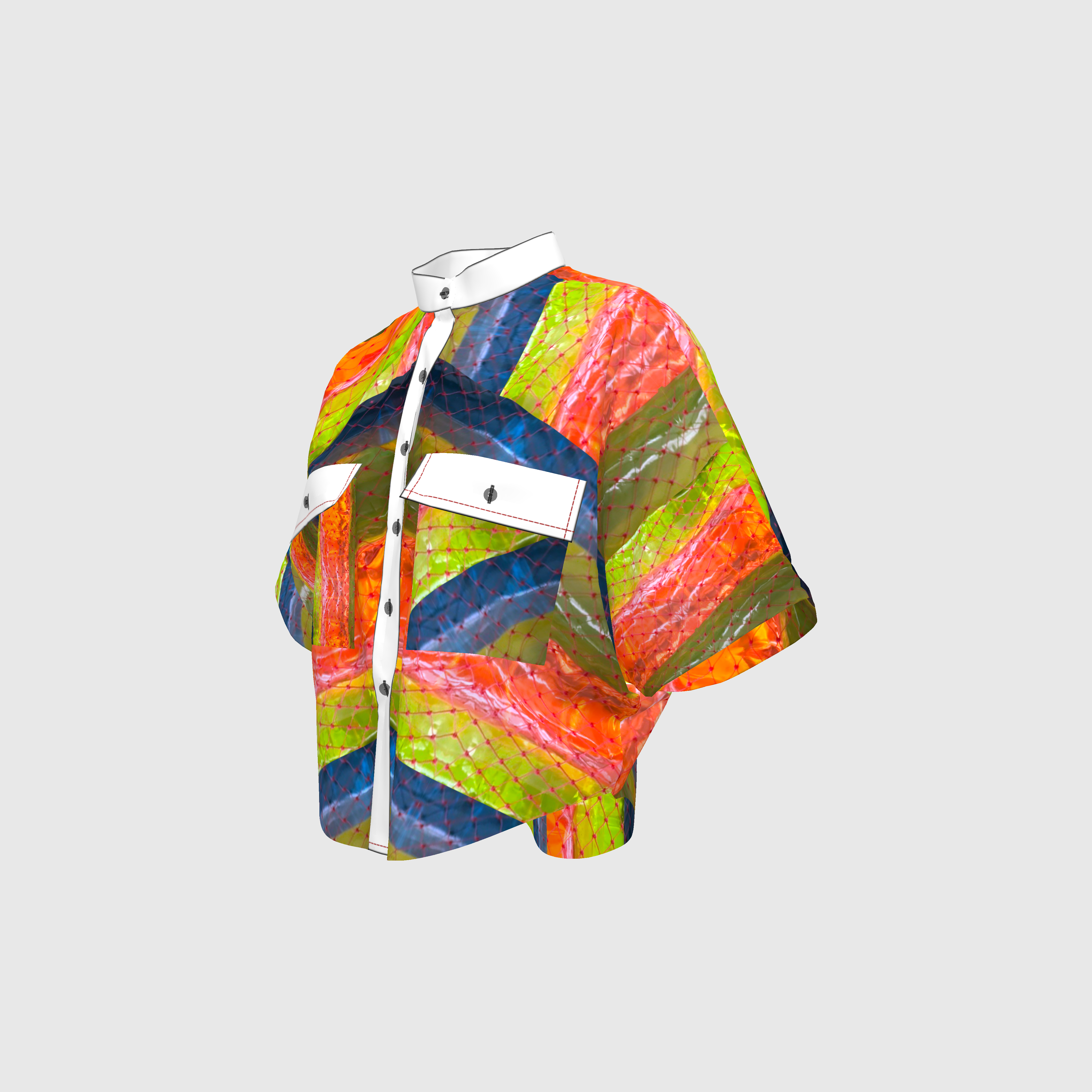 Esquimalito Silk Tesselated Kimono