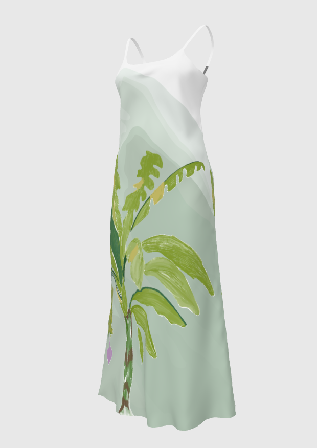 Green Platano Dress