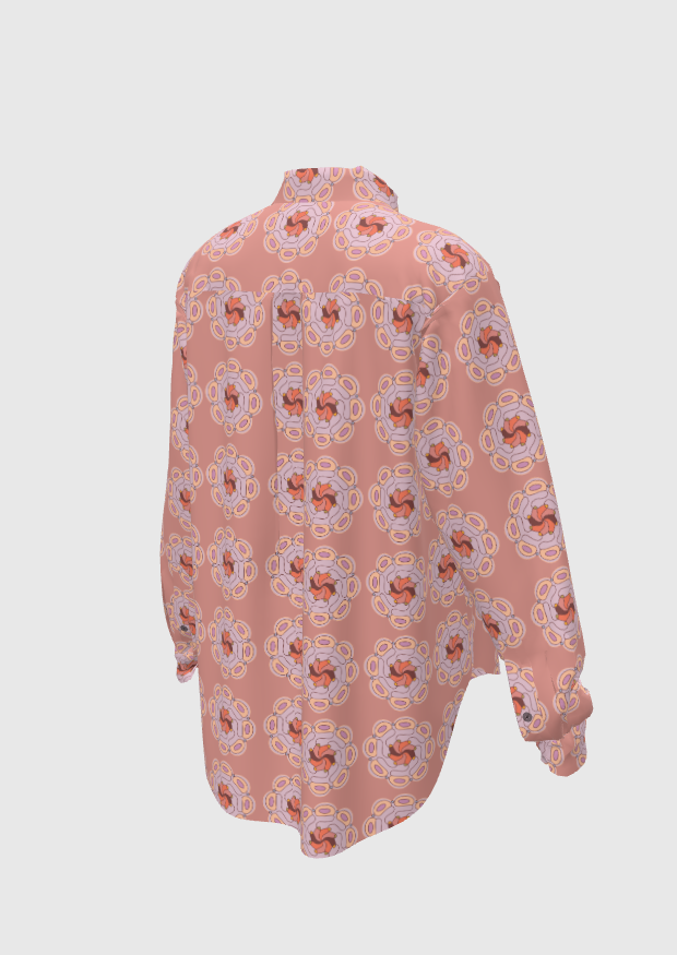 Sweet Medallion Oversize Shirt