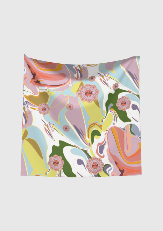 Melted Doodle Scarf