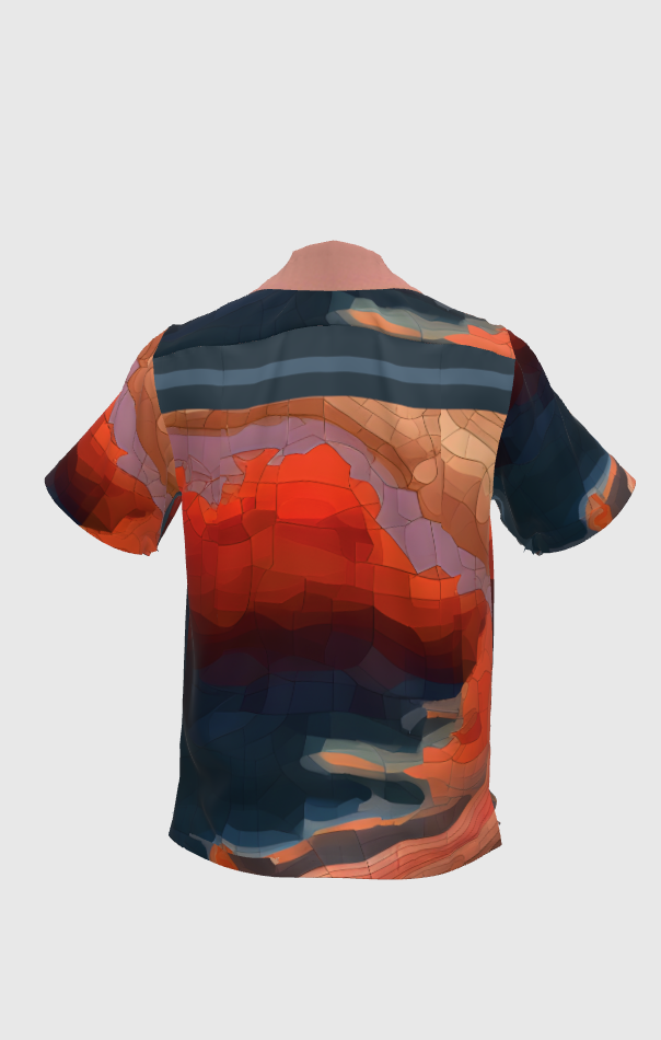 SD City Map Camp Collar Shirt
