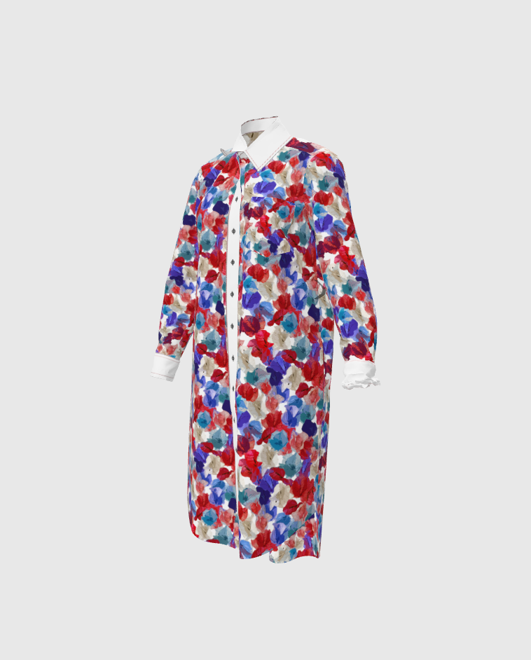 Trinitarias Light Shirt Dress