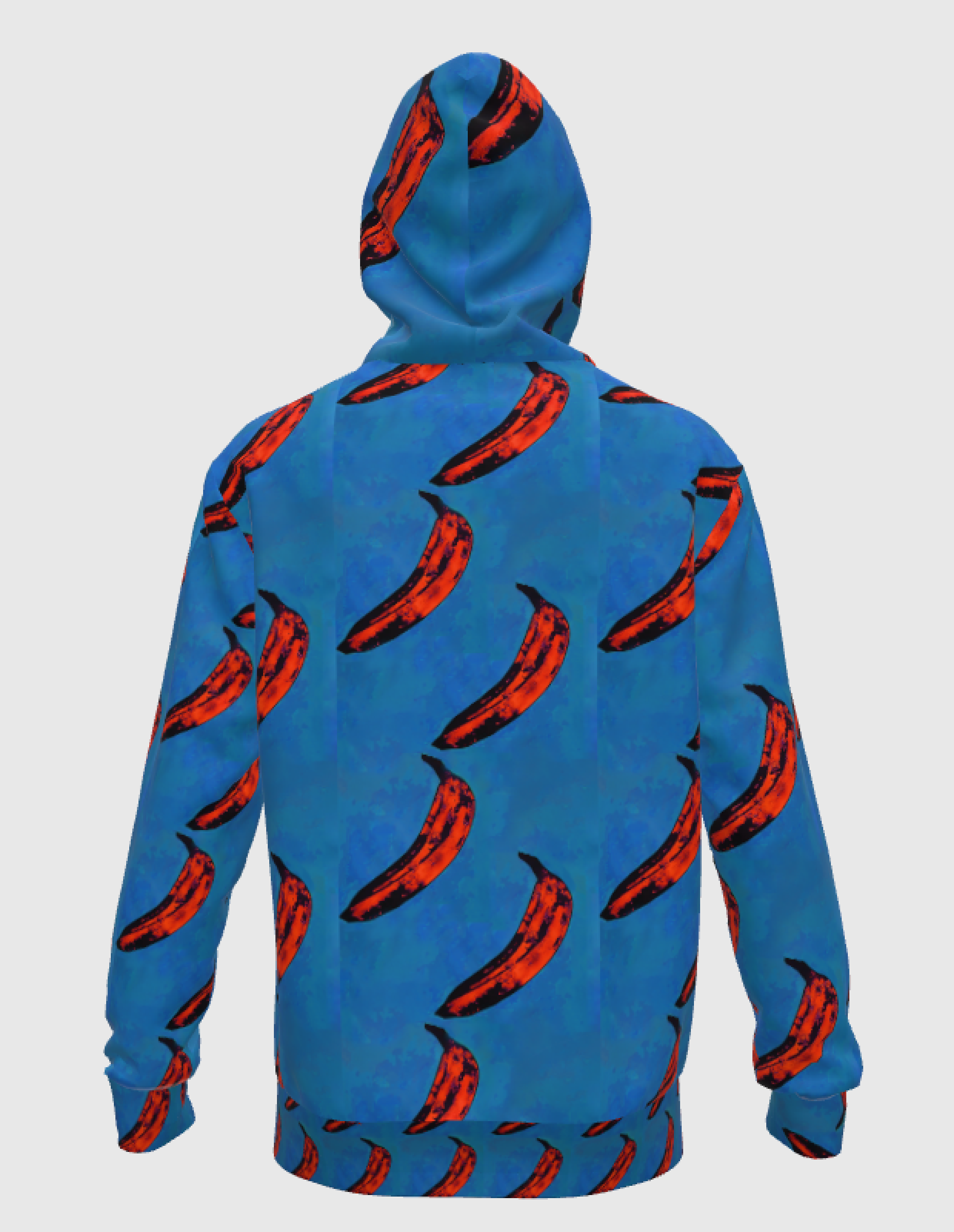 Blue Platano Warhol Hoodie