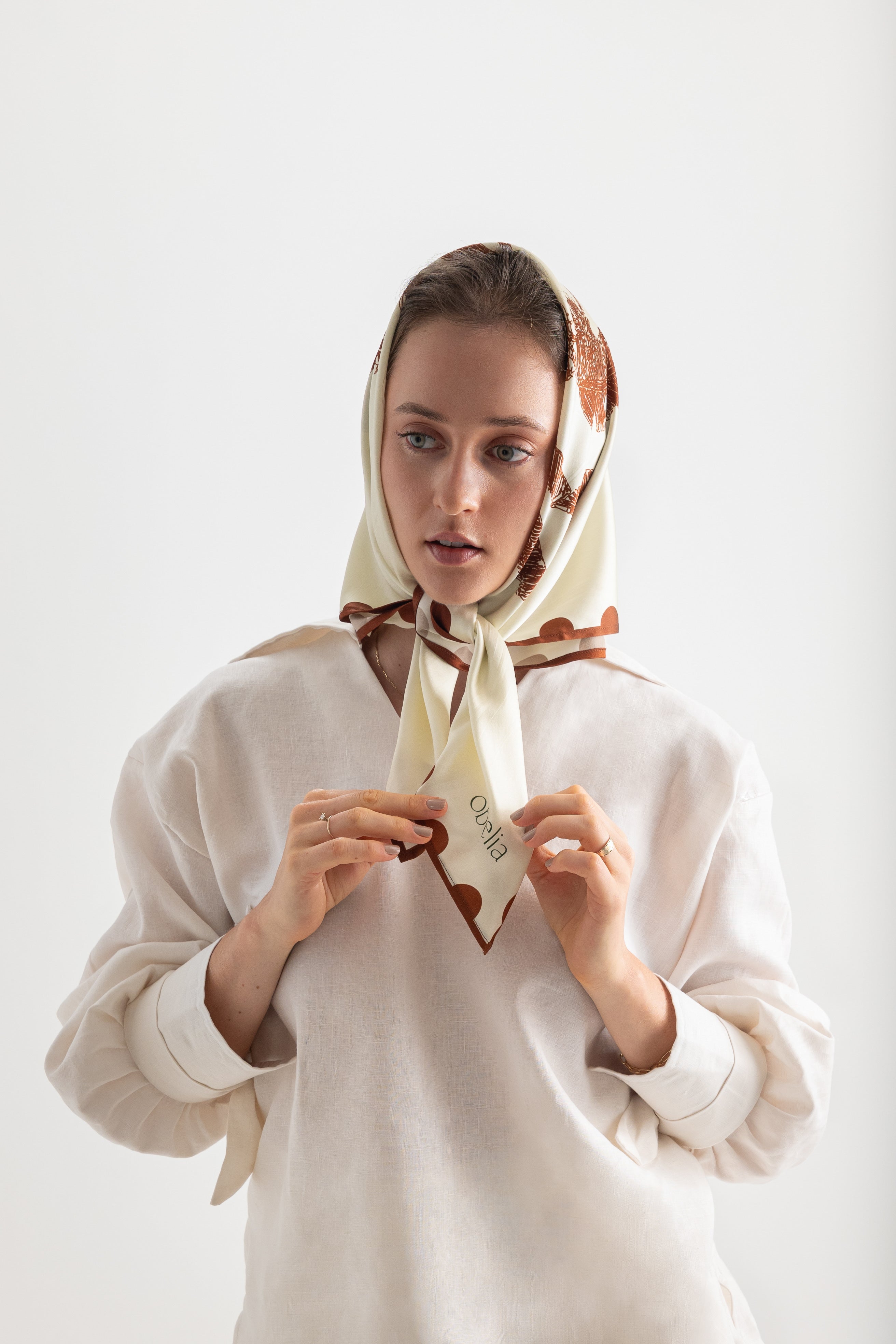 Palma Beige Scarf