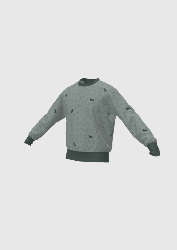Camada Sweatshirt in Green