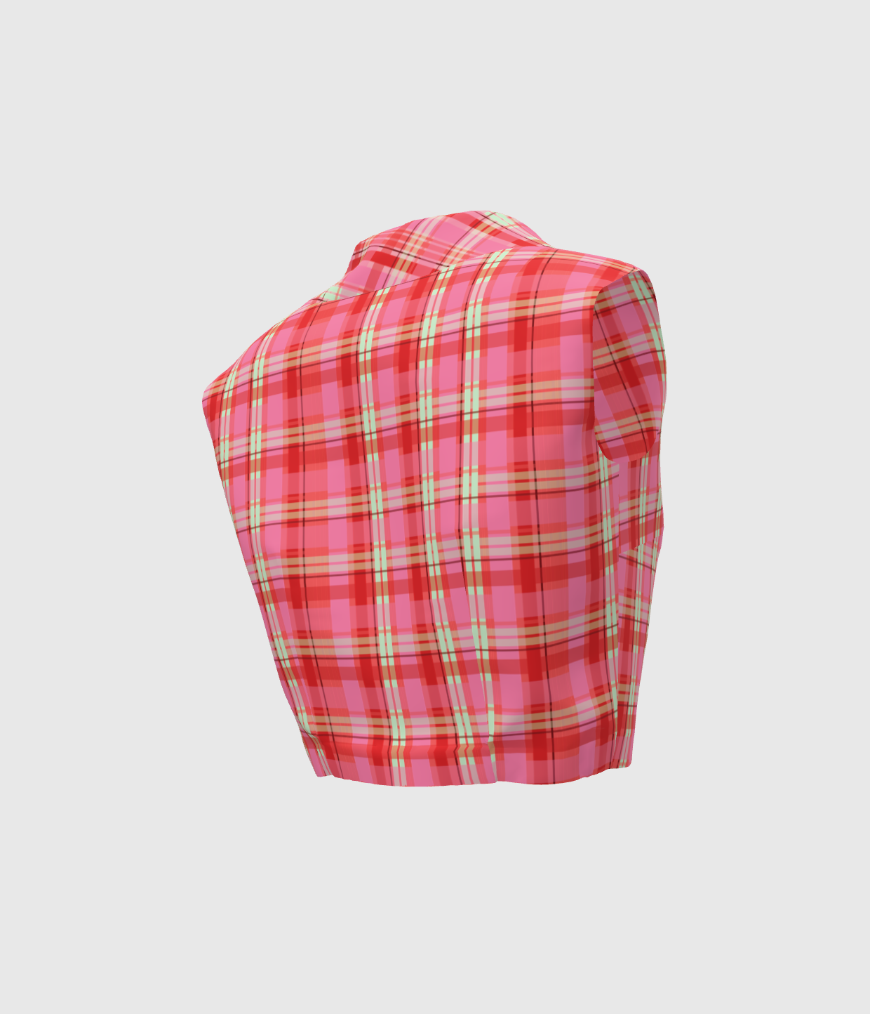 Cherry Soda Baby Collar Top