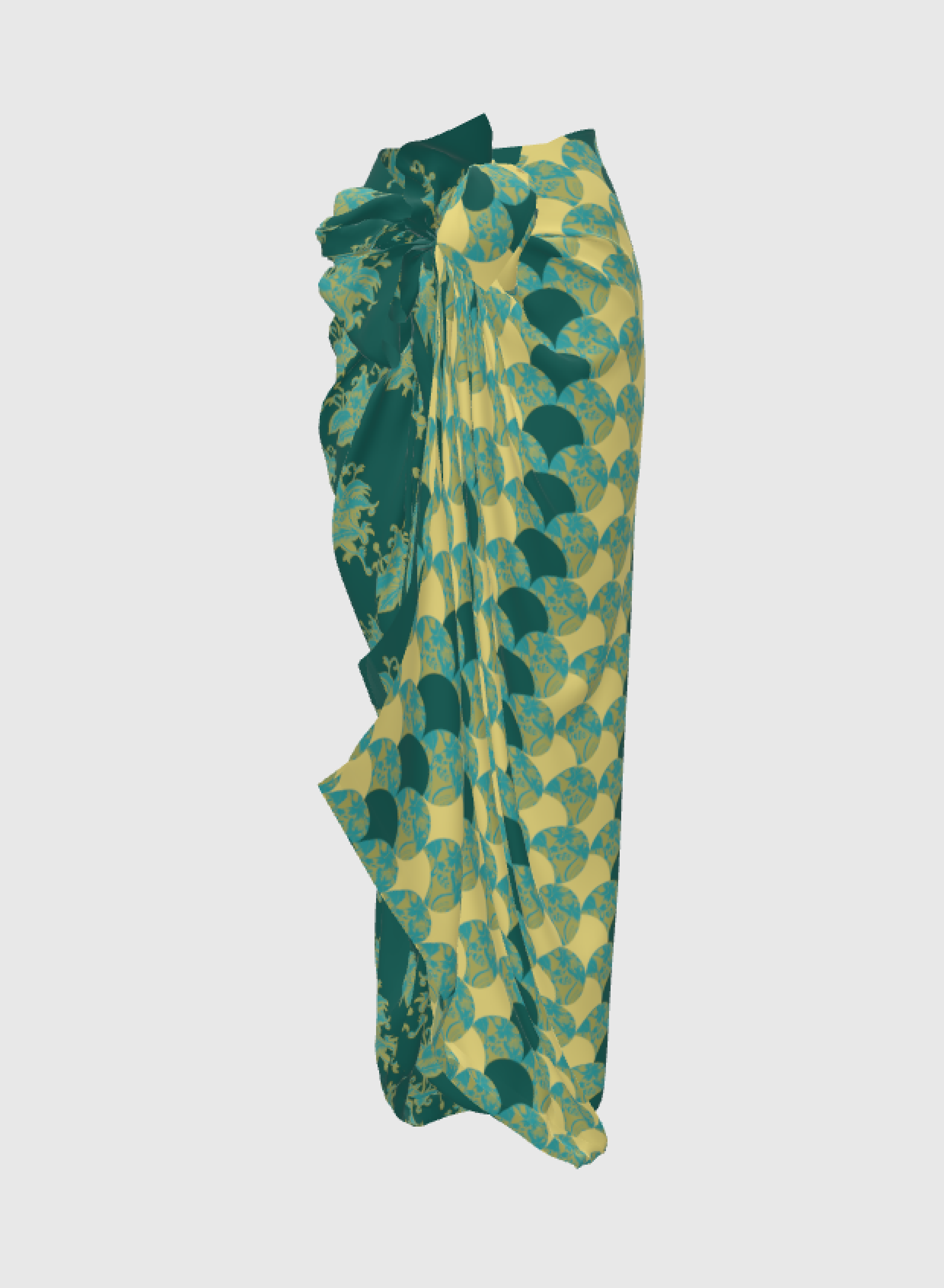 Rainforest Hues Maxi Wrap