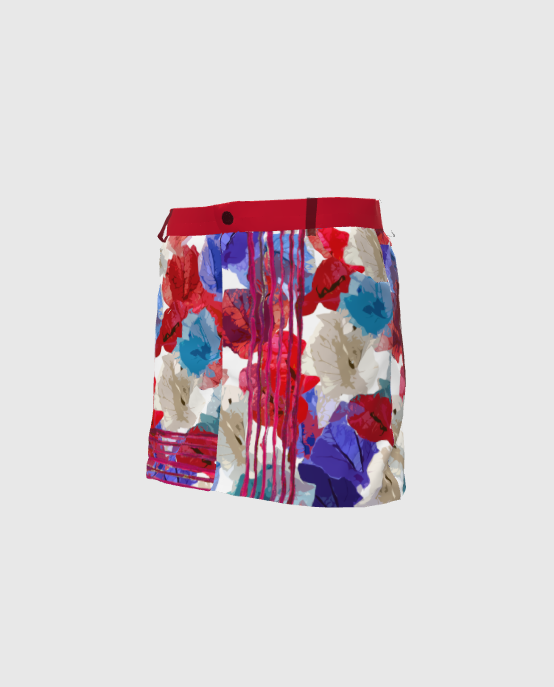 Trinitarias Denim Mini Skirt