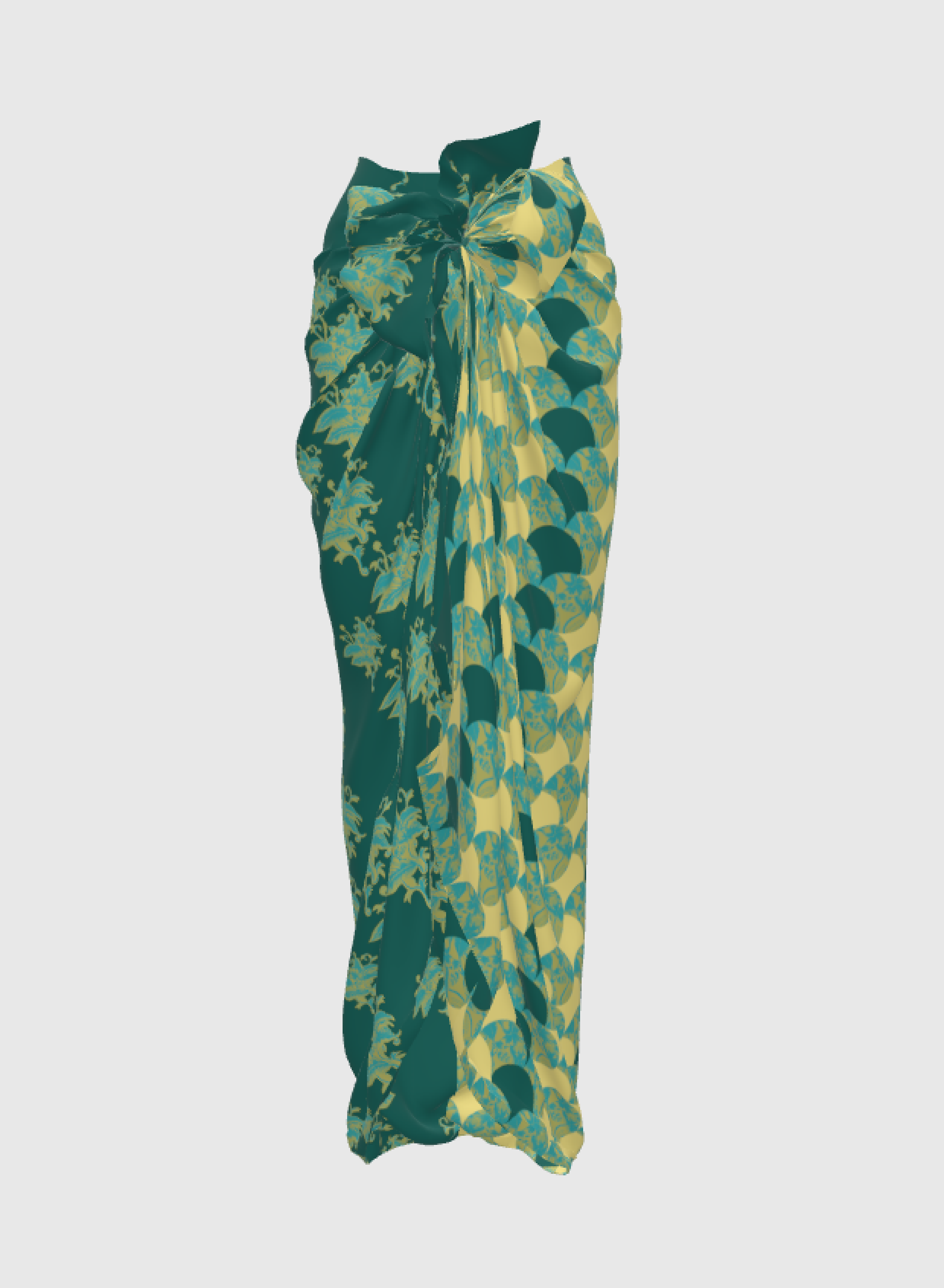Rainforest Hues Maxi Wrap