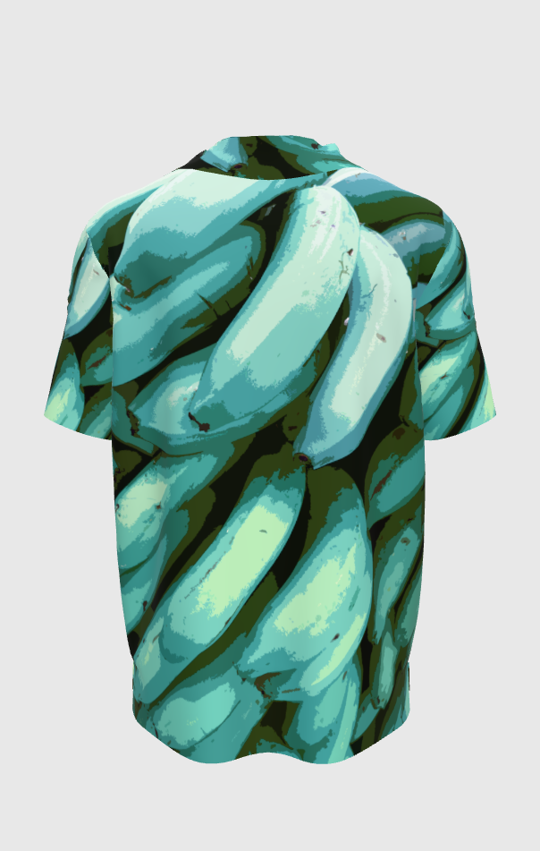 Graphic Turquoise Platano Polo