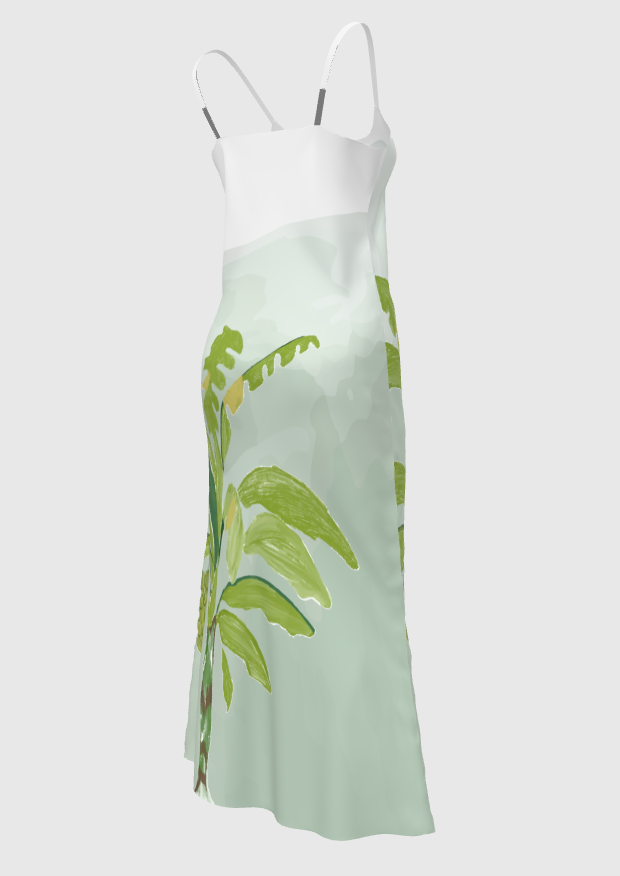 Green Platano Dress