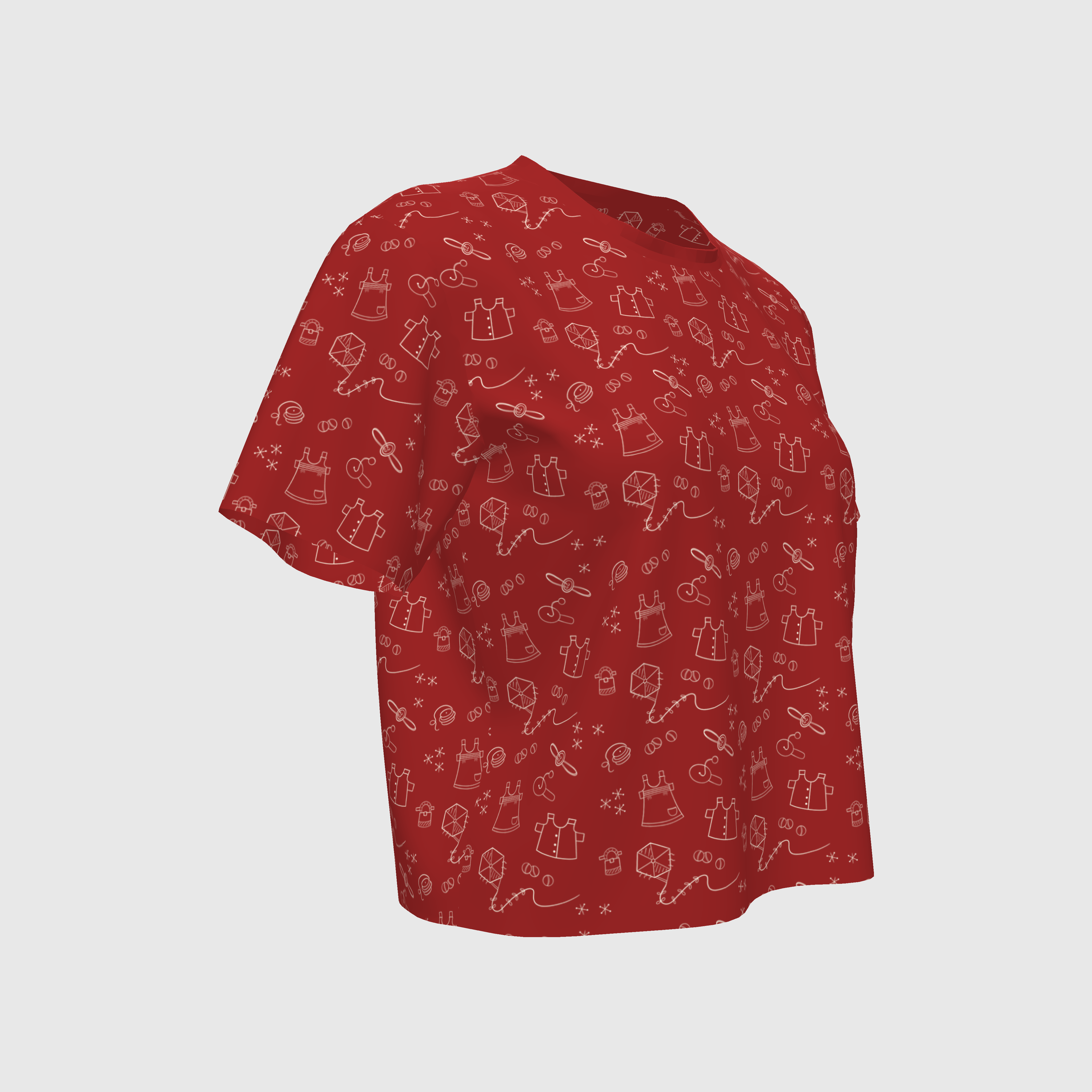 Women's Boxy Cropped T- shirt