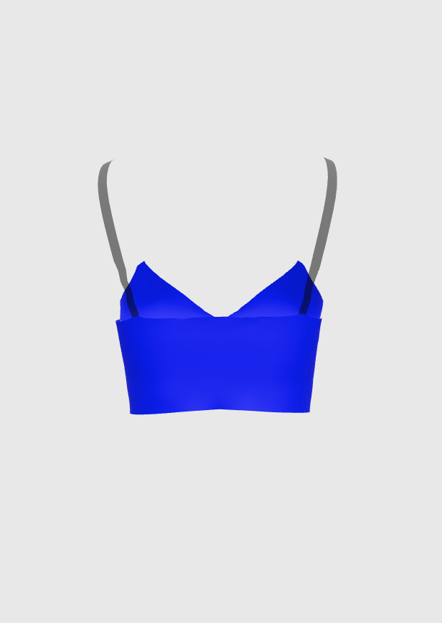 Cotton-Spandex Womens Crop Top