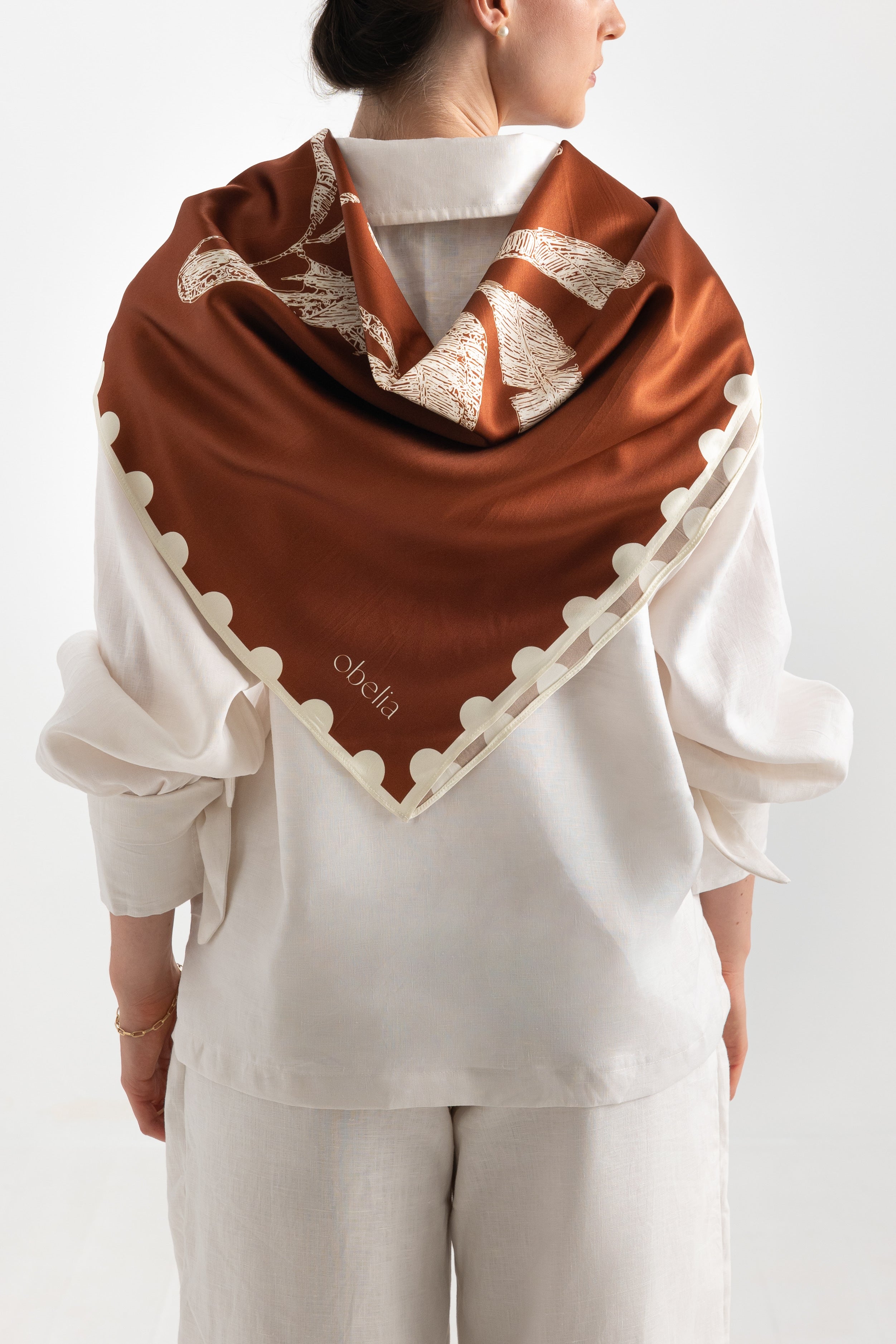 Palma Brown Scarf