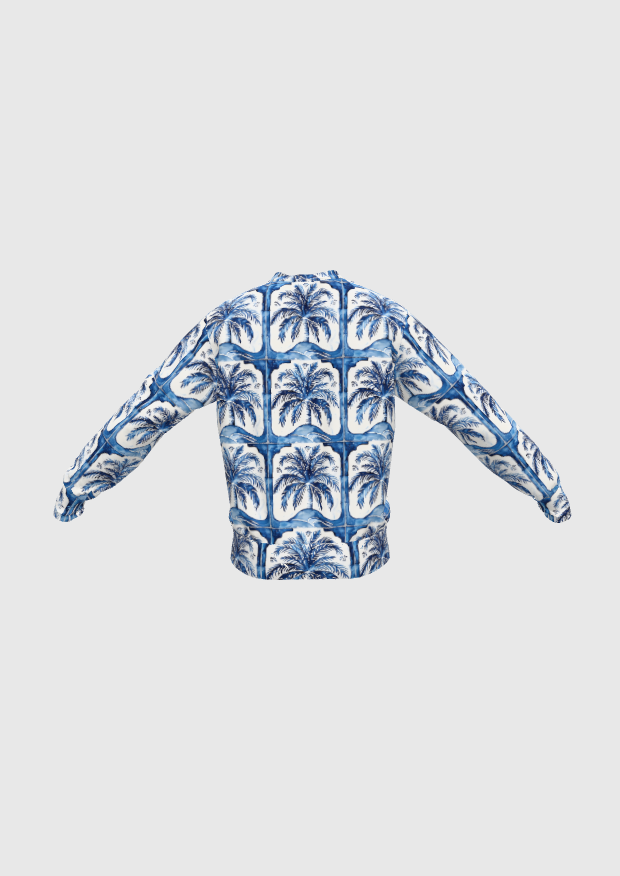 Caribbean Mosaic Pullover Sweater