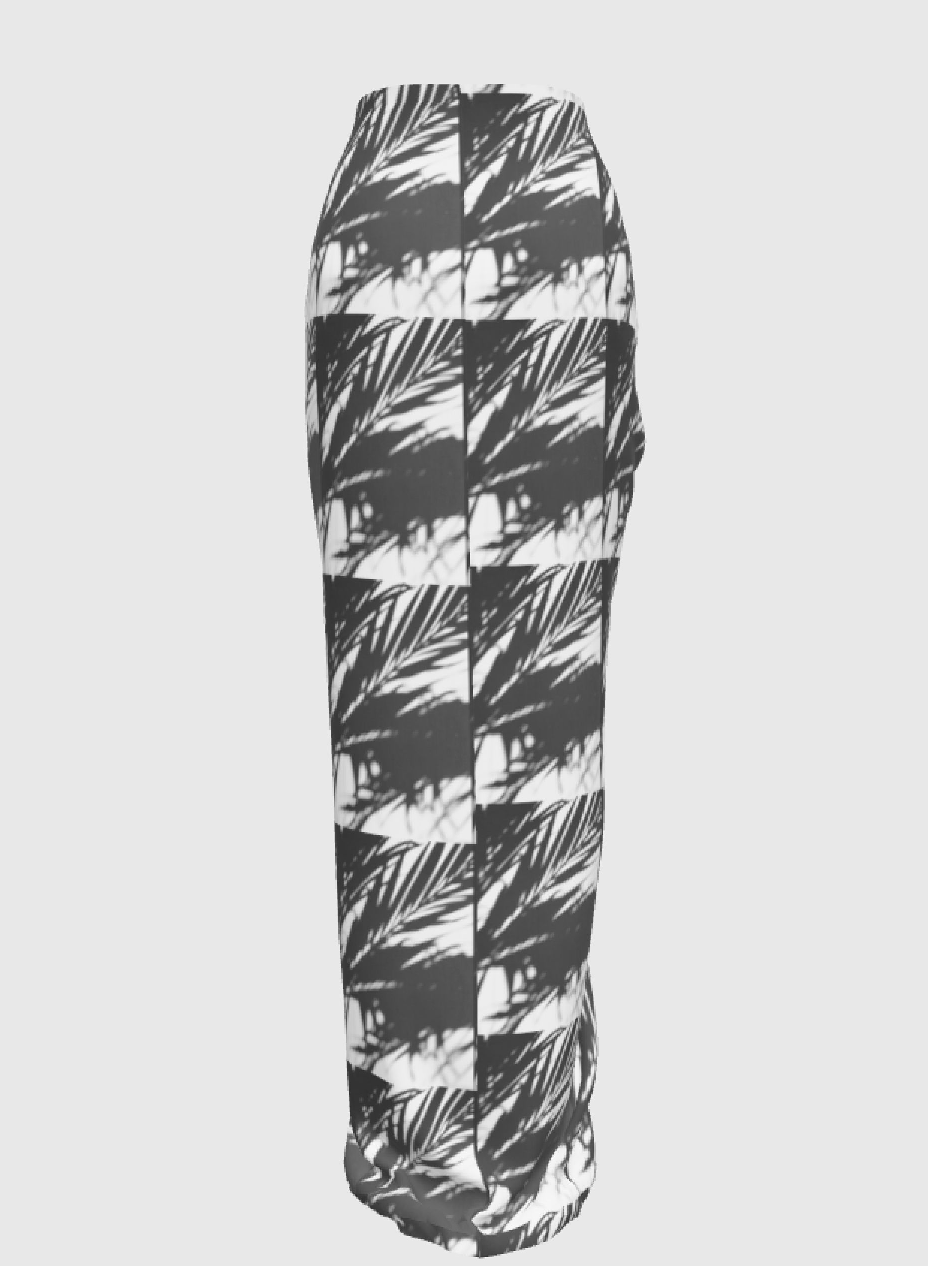 Women's Wrap Around Skirt with Sylvester Palm Print
