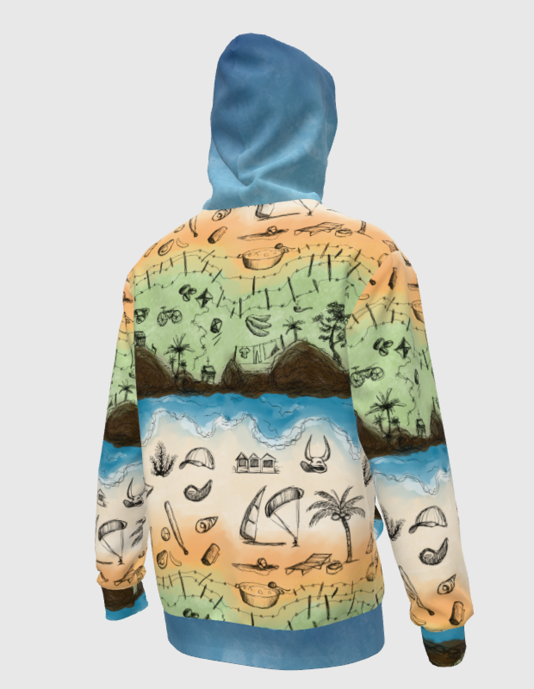 Traveling Dominican Hoodie