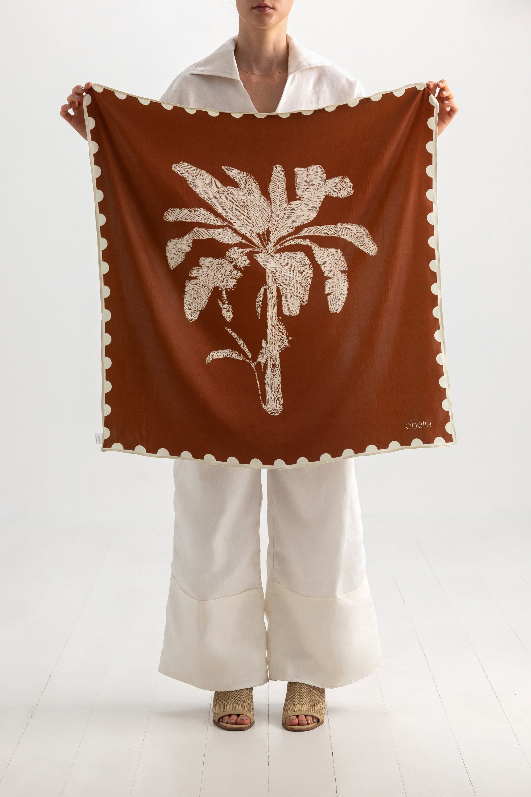 Palma Brown Scarf