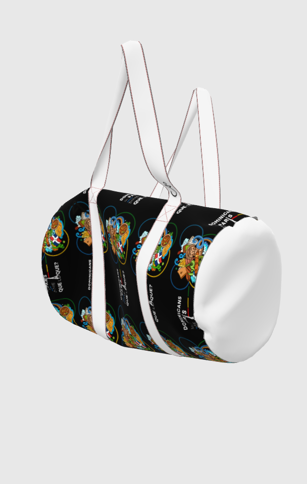 Dominican Republic Heritage Print Design - Awesome Duffle / Travel / Gym Bag