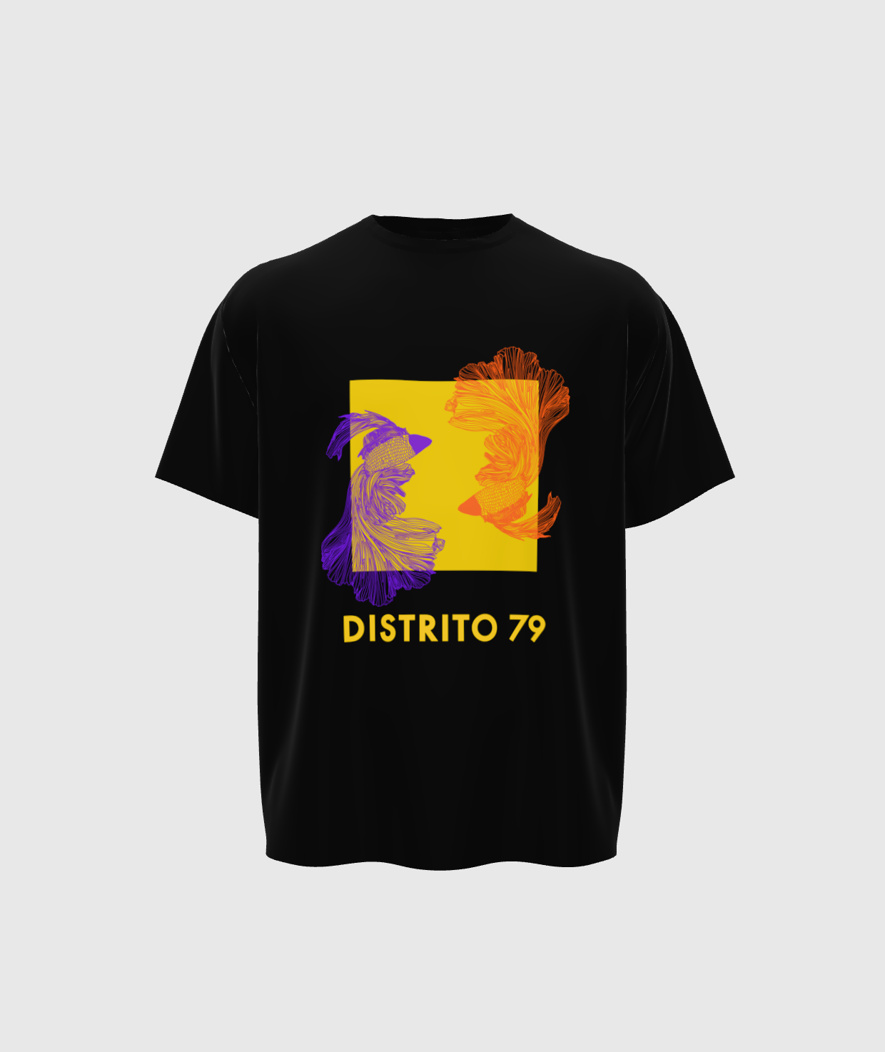 T-shirt Betta in Black