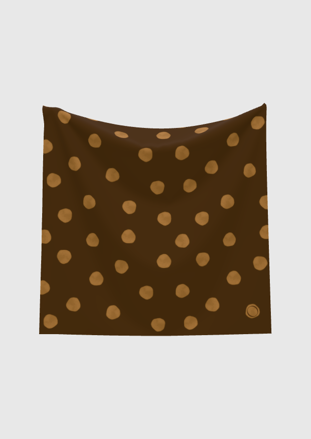 Polka dots scarf