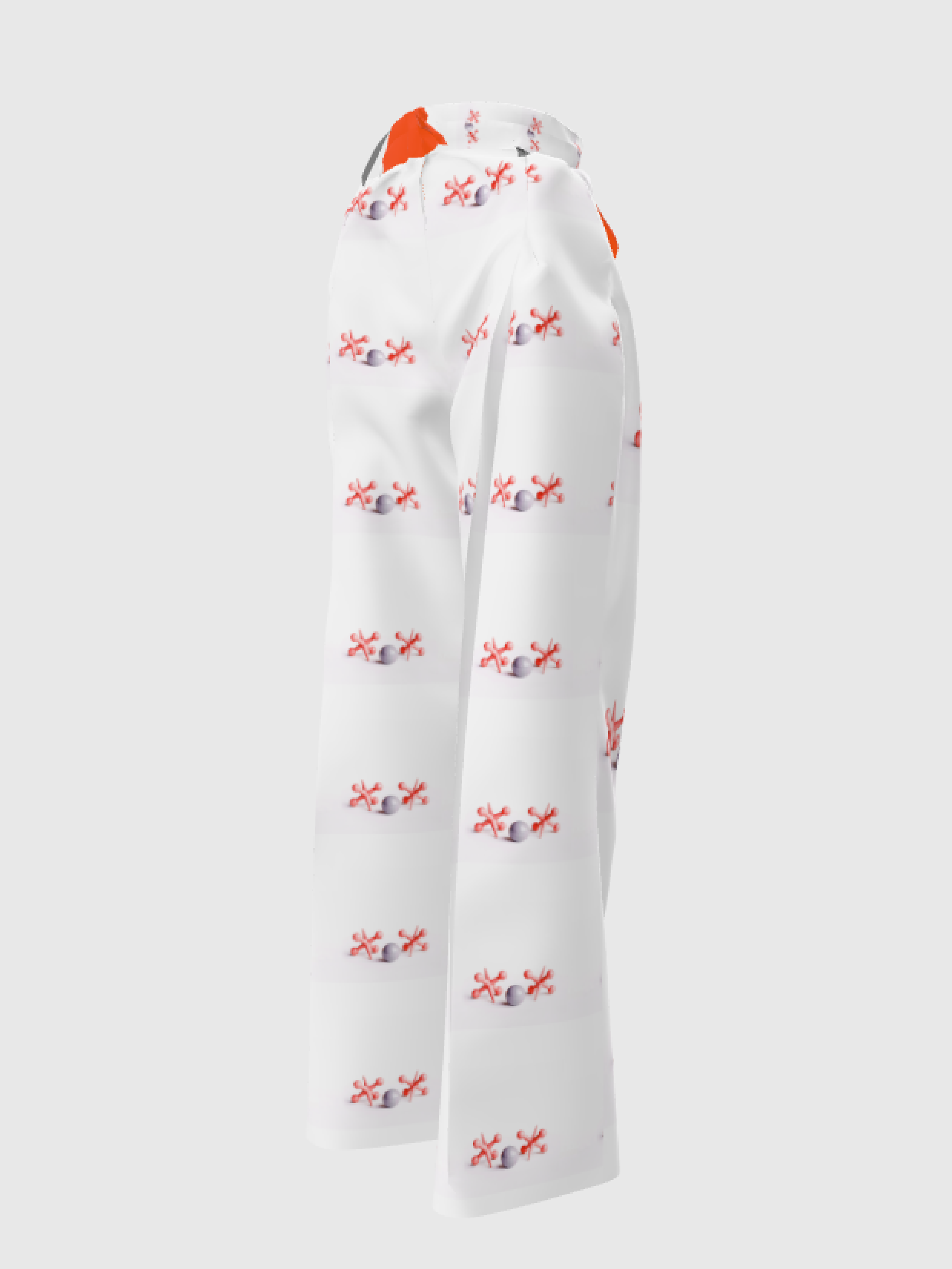 High-Waisted Wide Leg Vegan Silk Women Pant - Orangenlous Jack