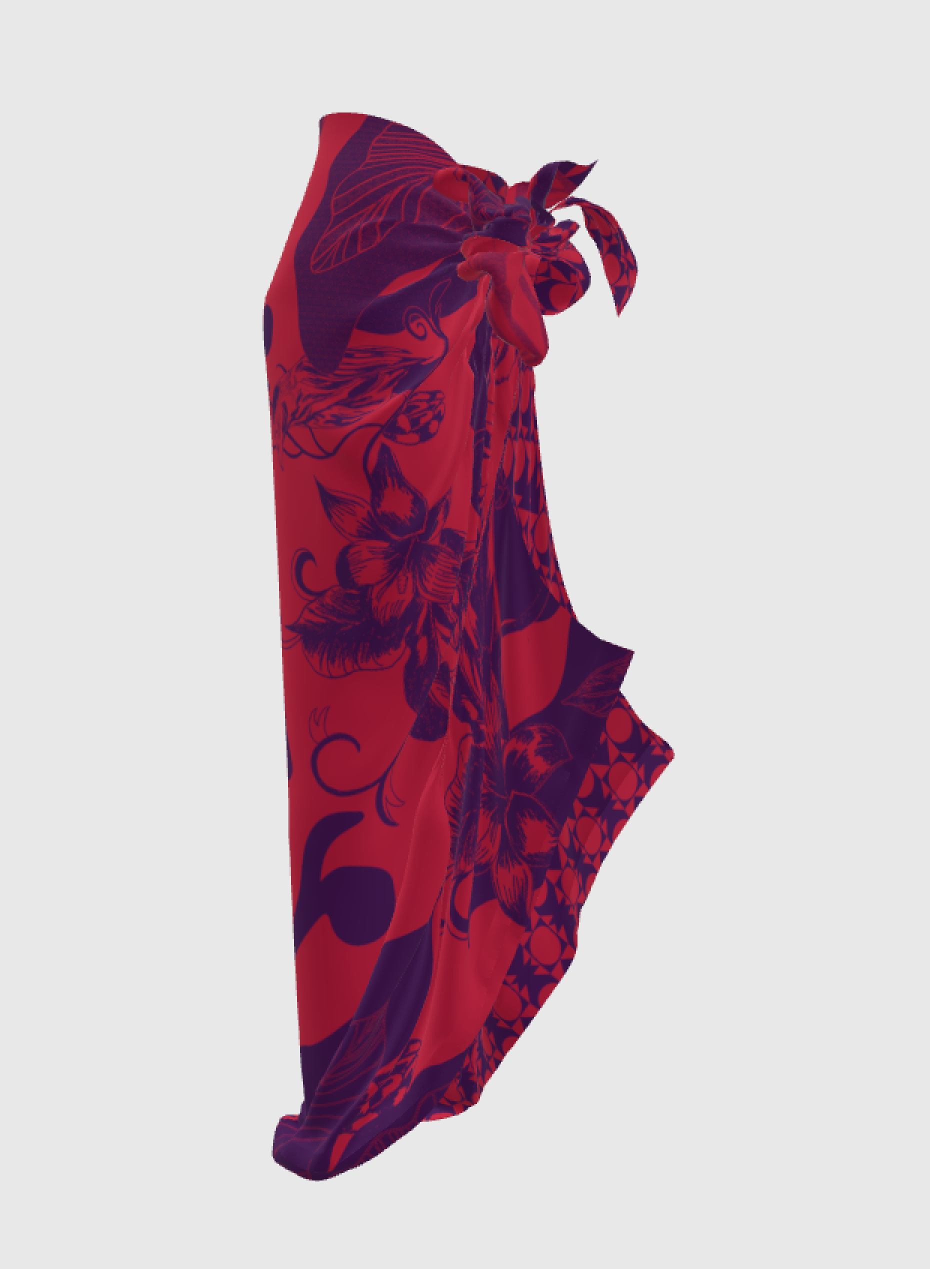 Sunset Paissage Maxi Wrap