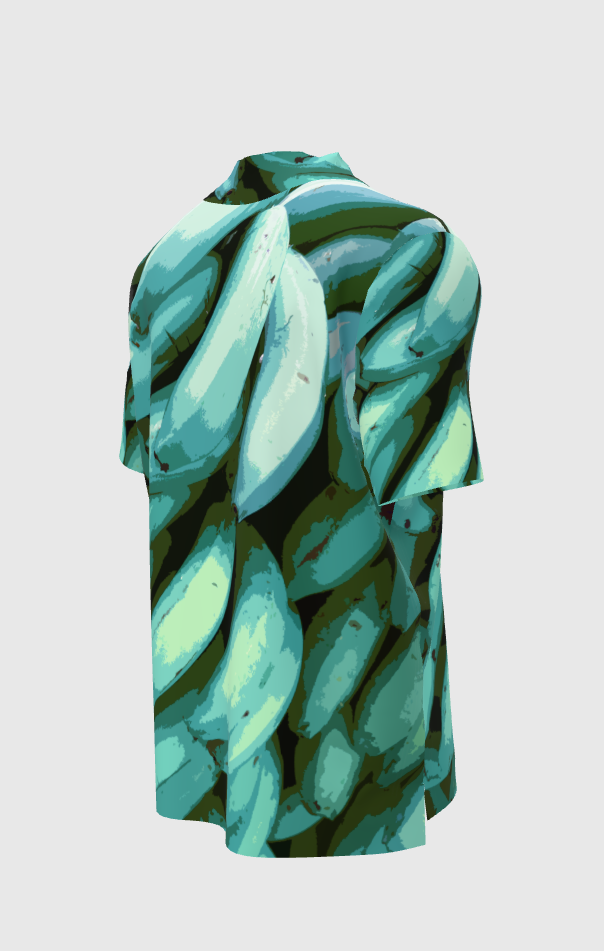 Graphic Turquoise Platano Polo