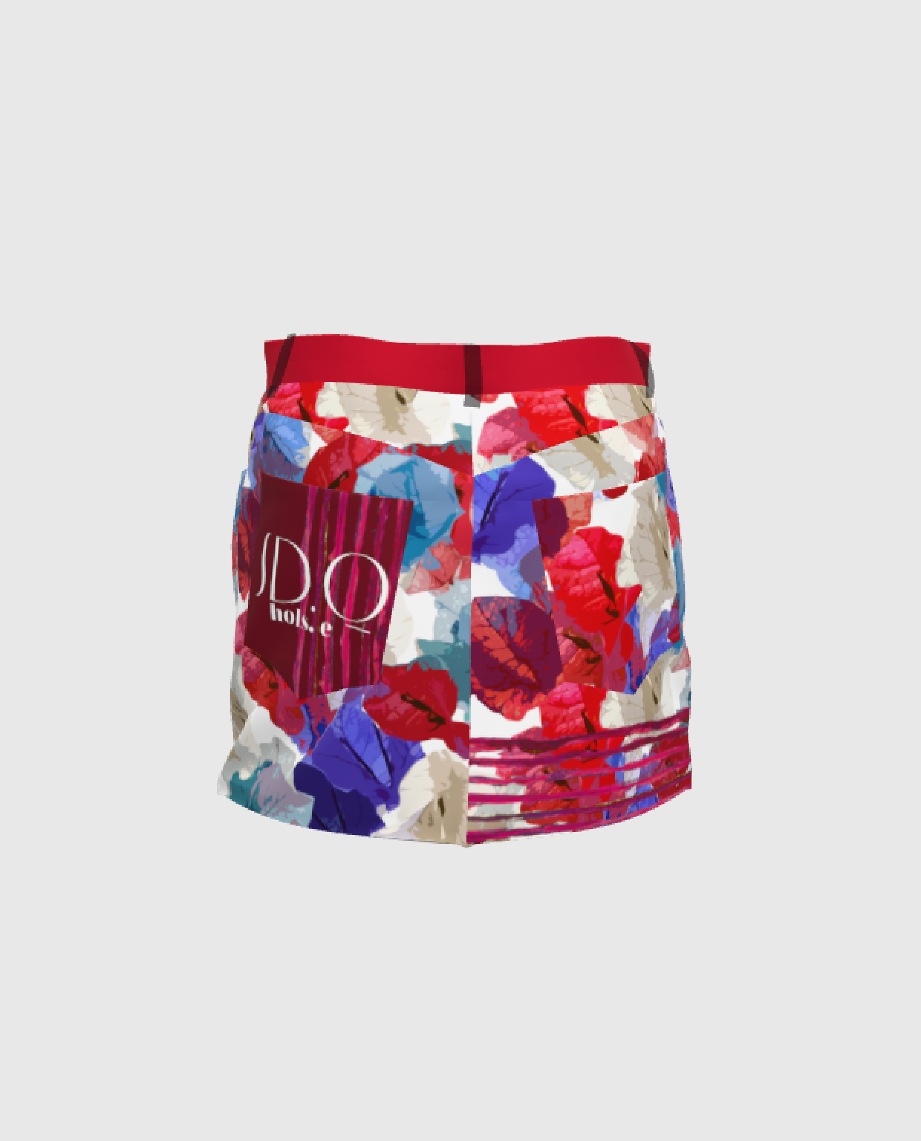 Trinitarias Denim Mini Skirt