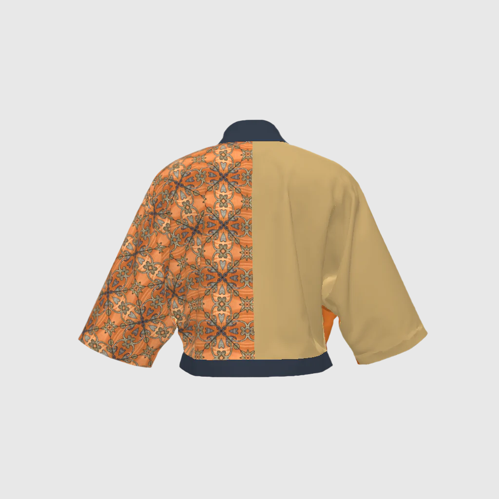 Crop Blouse Colonial In Colón Print