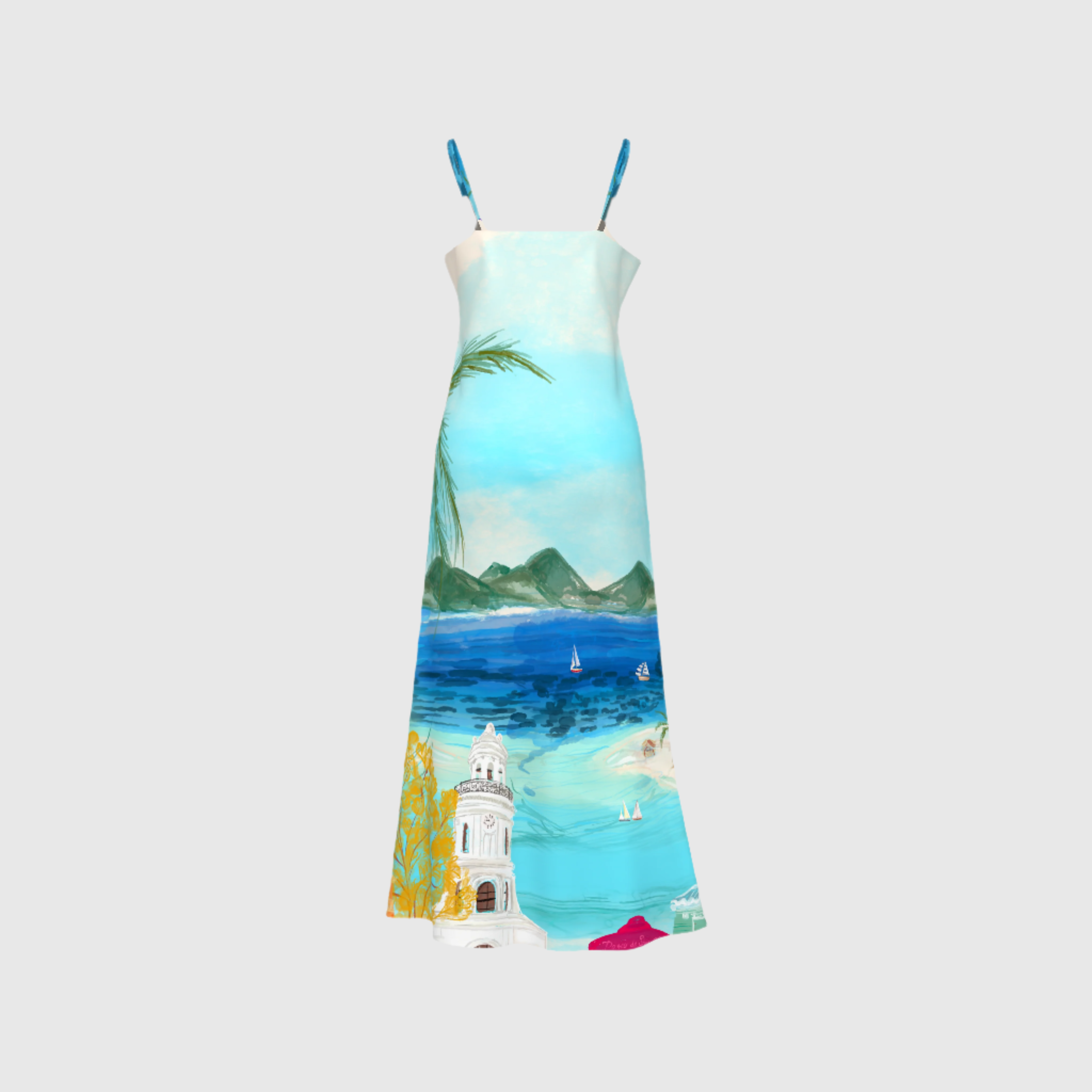 "Novia del Atlántico" - Slip Dress