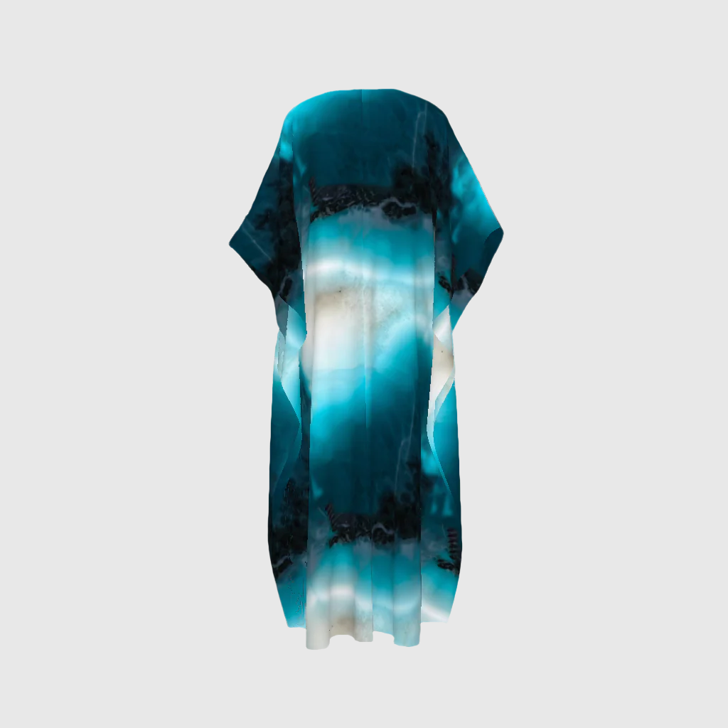 Dark Larimar Caftan