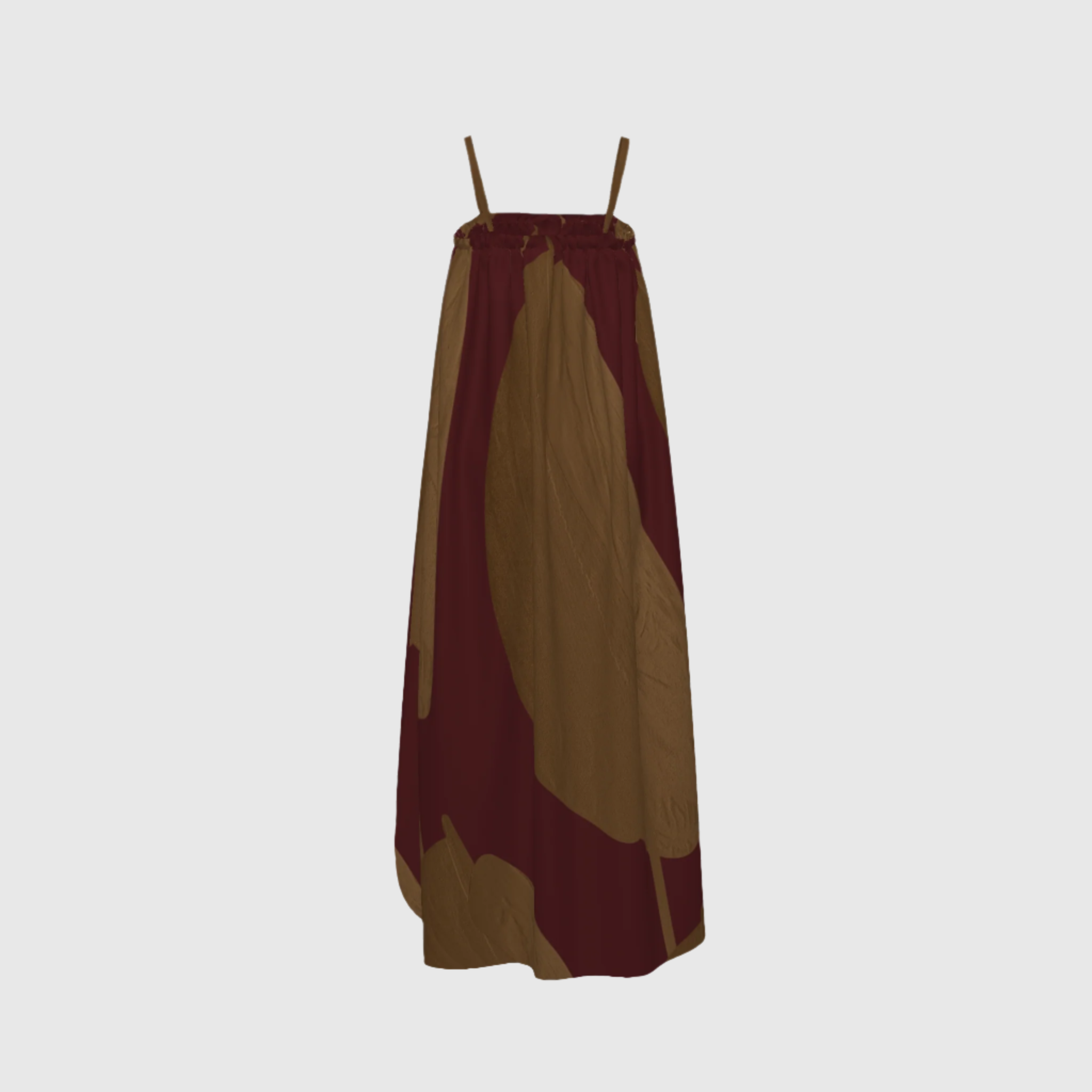 Anthurium Royale Shirttail Dress