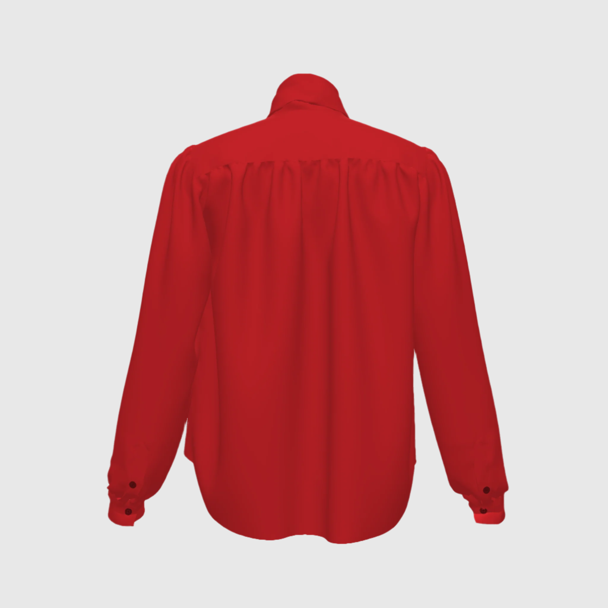 Red Bow Blouse