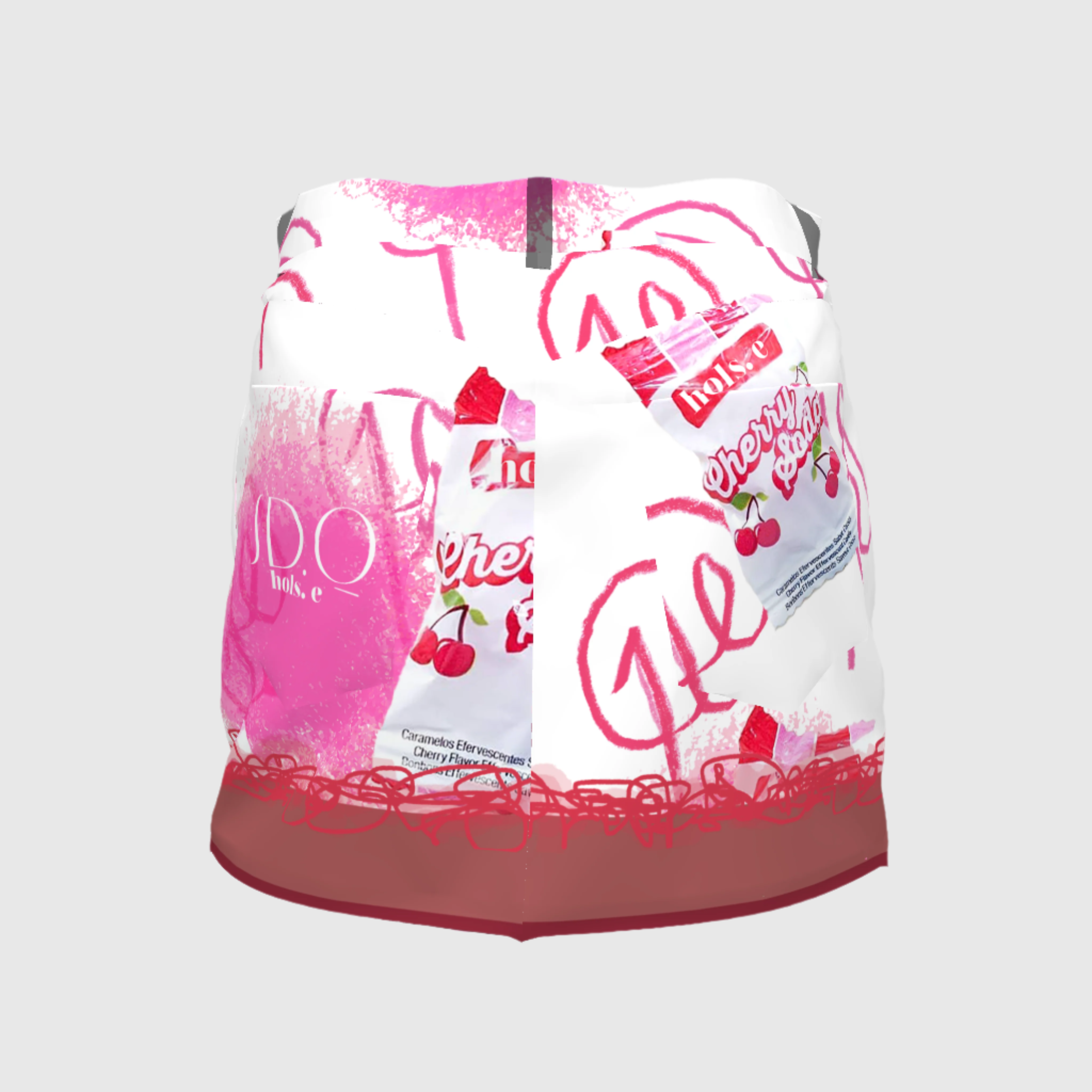 Cherry Soda Mini Skirt