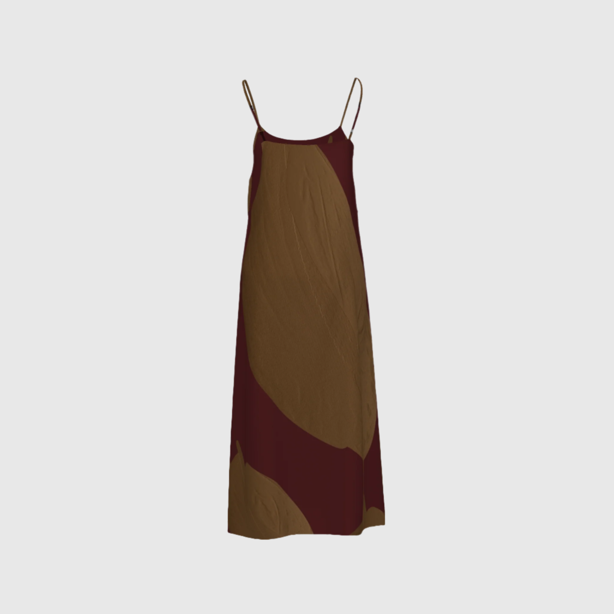 Anthurium Royale Long Slip Dress