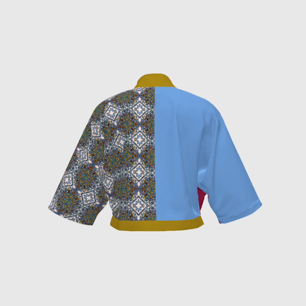 Crop Blouse Colonial In El Conde Print
