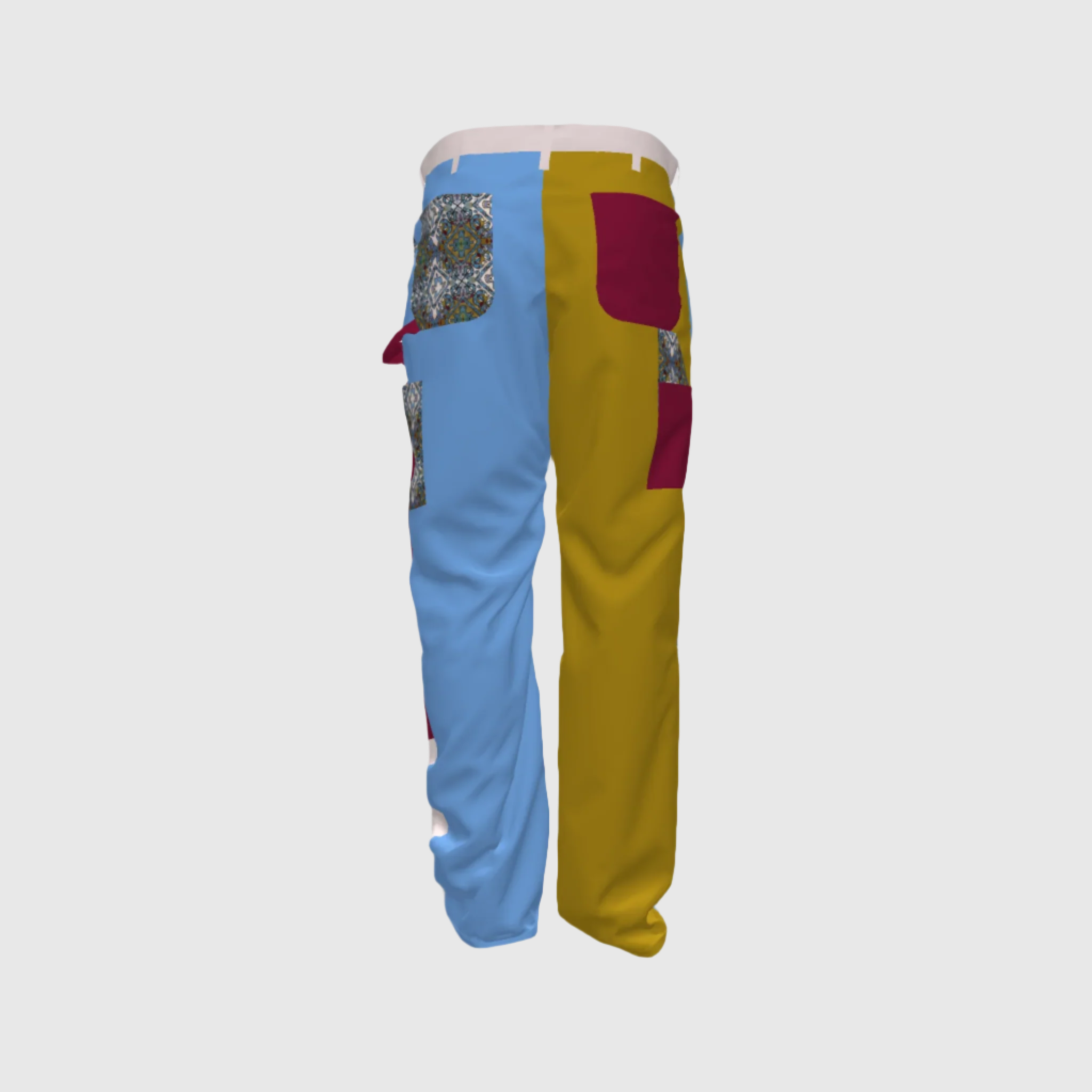 Boxy Jeans Colonial In El Conde Print